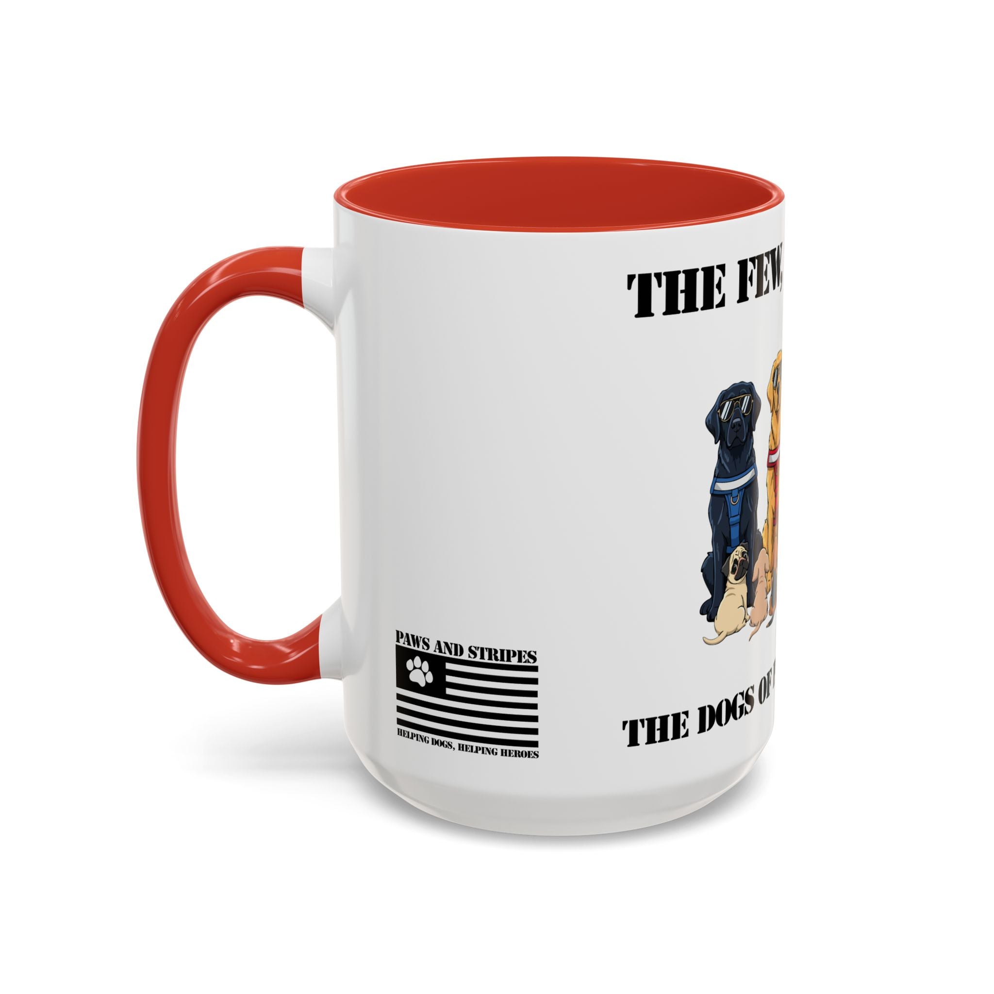 Paws & Stripes Heroes Coffee Mug | Pooch Patriot Co.