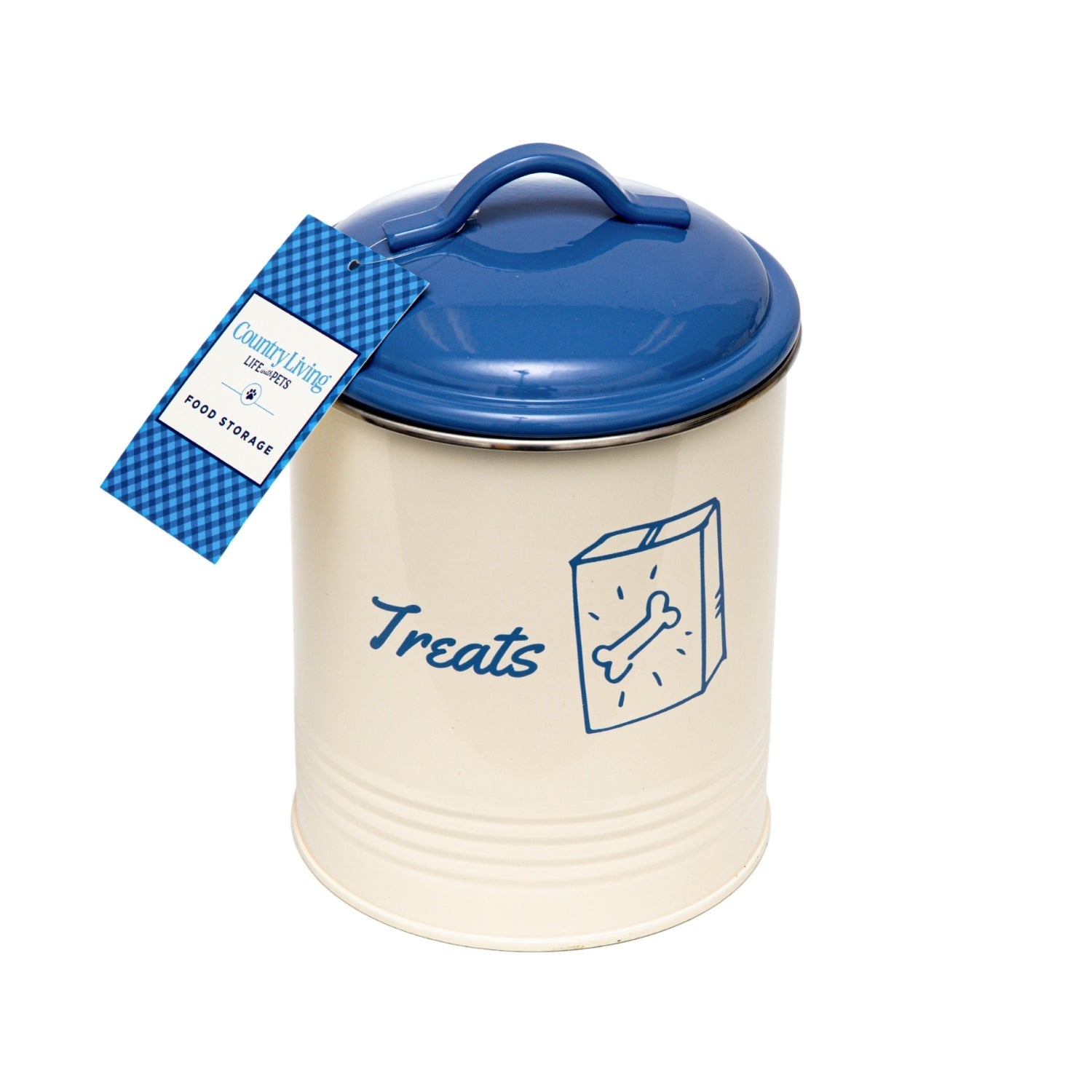 Country Living Pet Treat Canister Set (3 Pieces)
