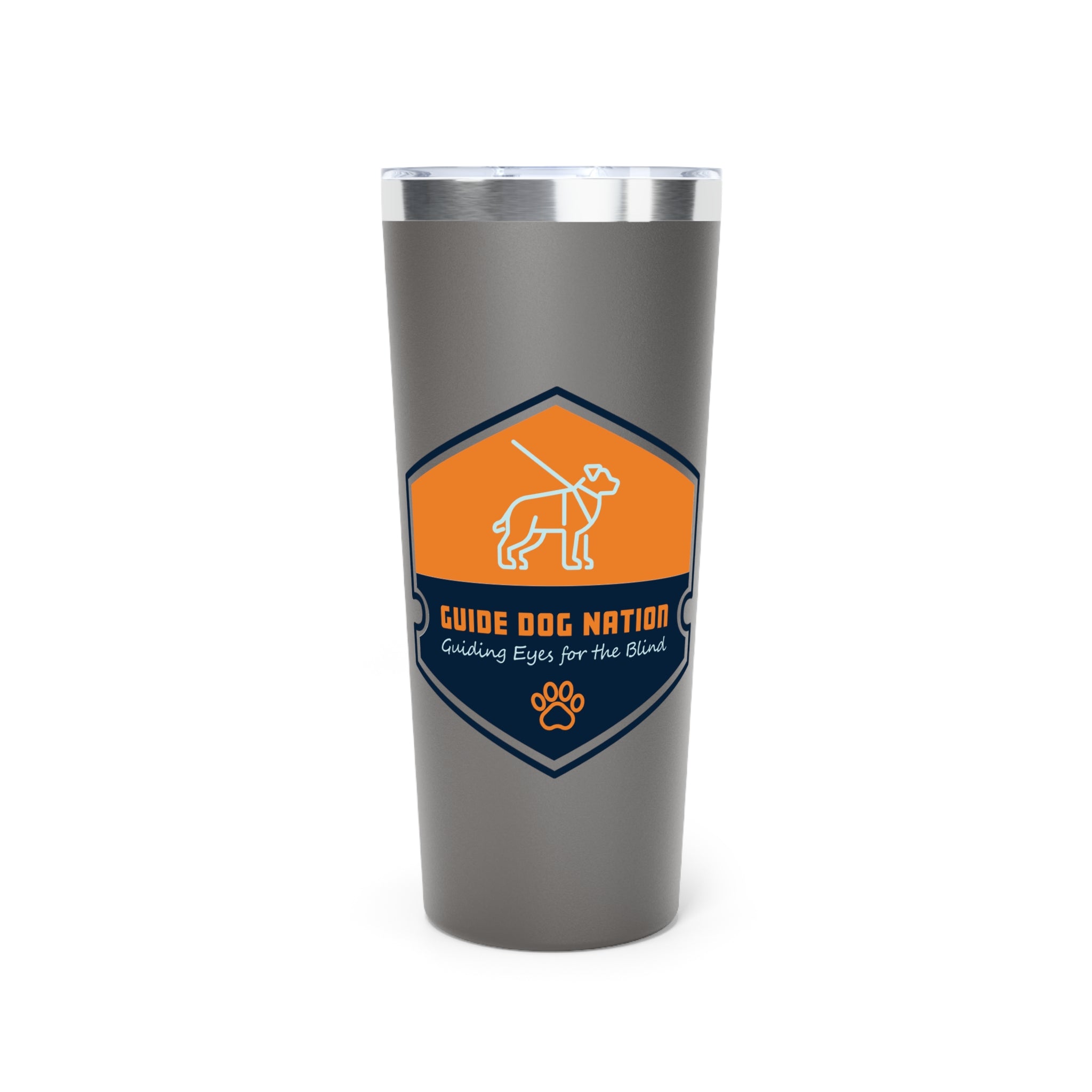Guide Dog Nation 22oz Insulated Tumbler — 'Guiding Eyes for the Blind' Charity Travel Cup