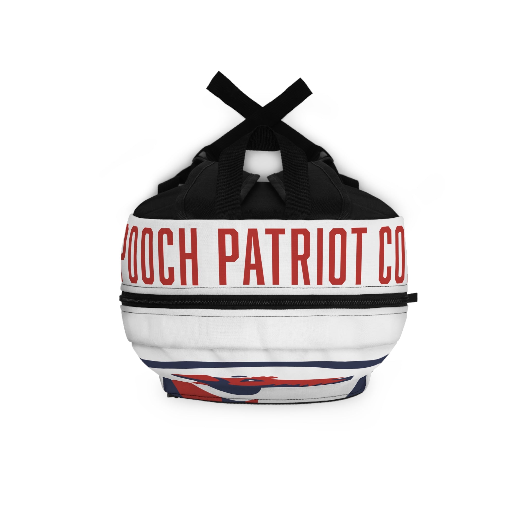 Pooch Patriot Daypack - White Edition