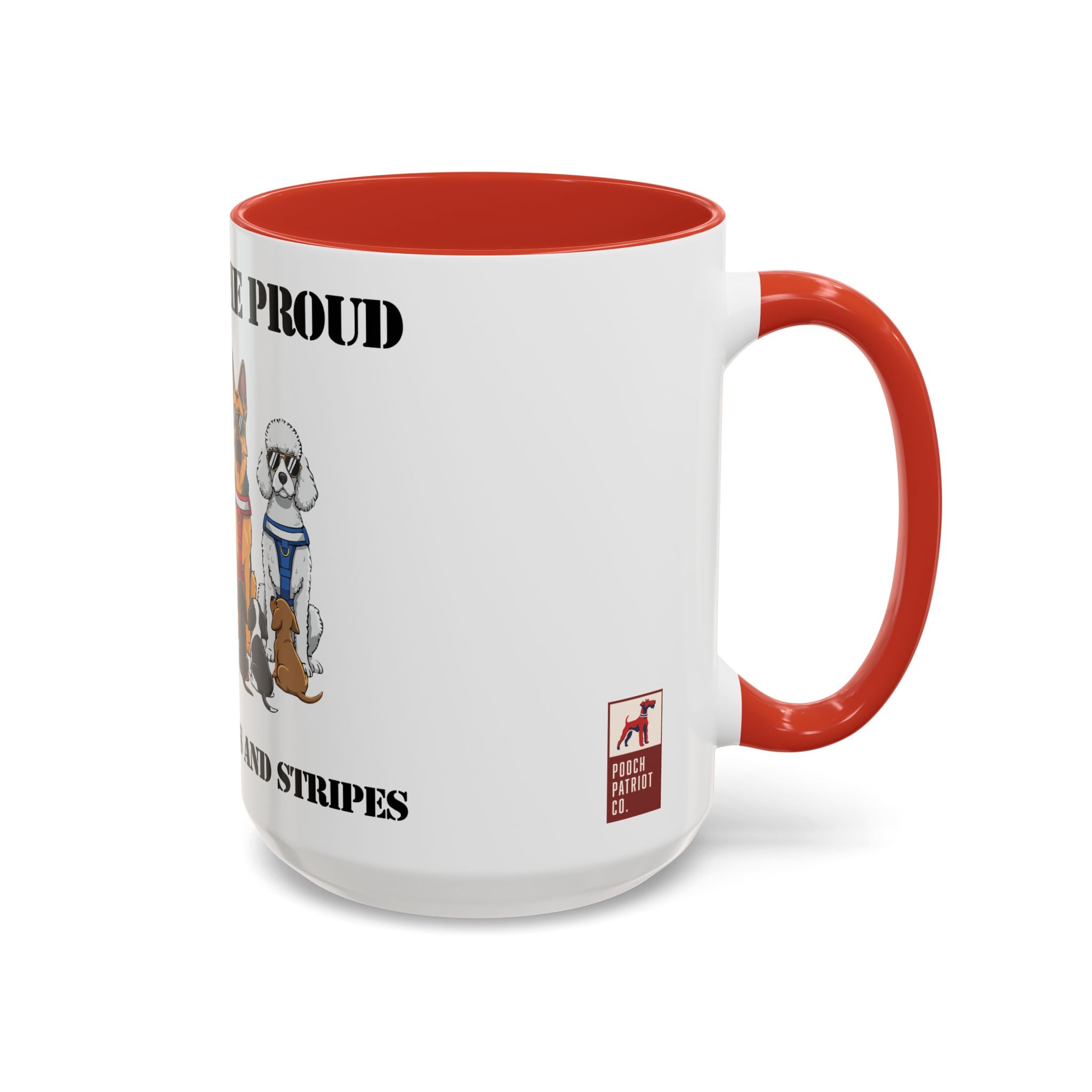 Paws & Stripes Heroes Coffee Mug | Pooch Patriot Co.