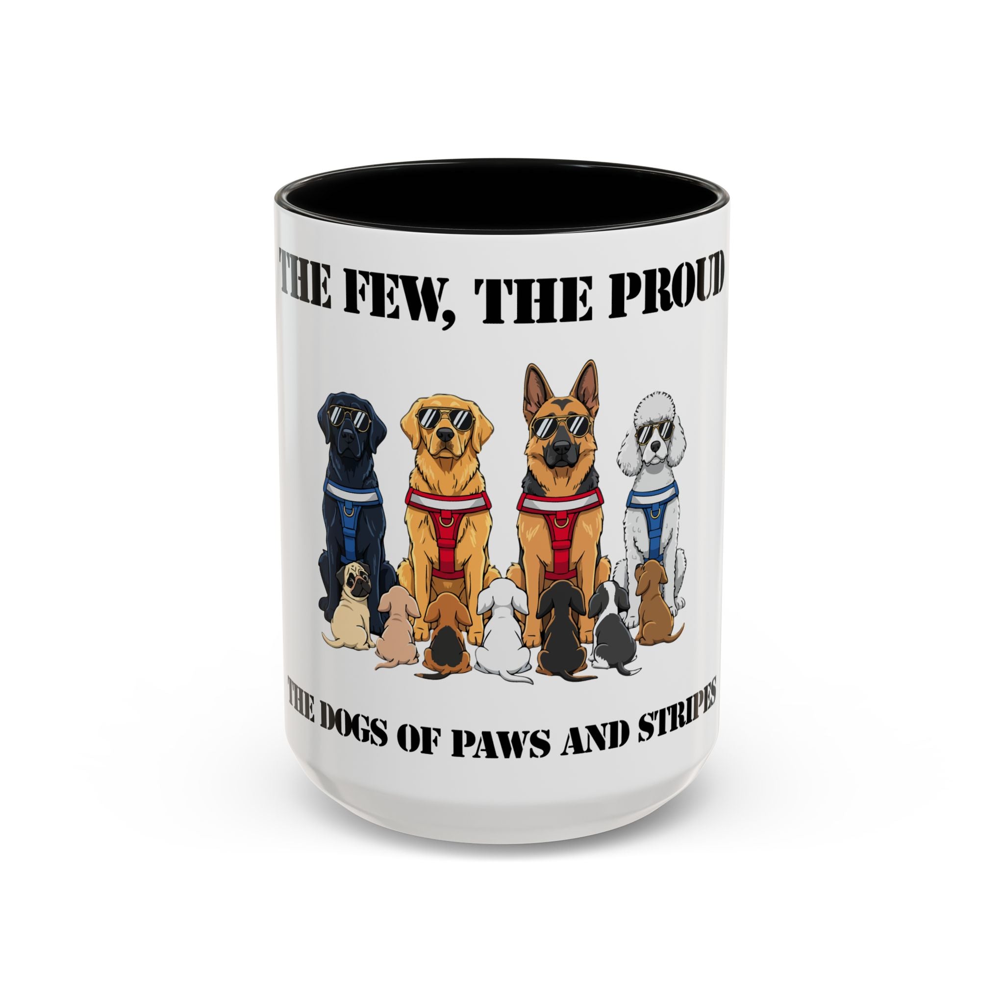 Paws & Stripes Heroes Coffee Mug | Pooch Patriot Co.