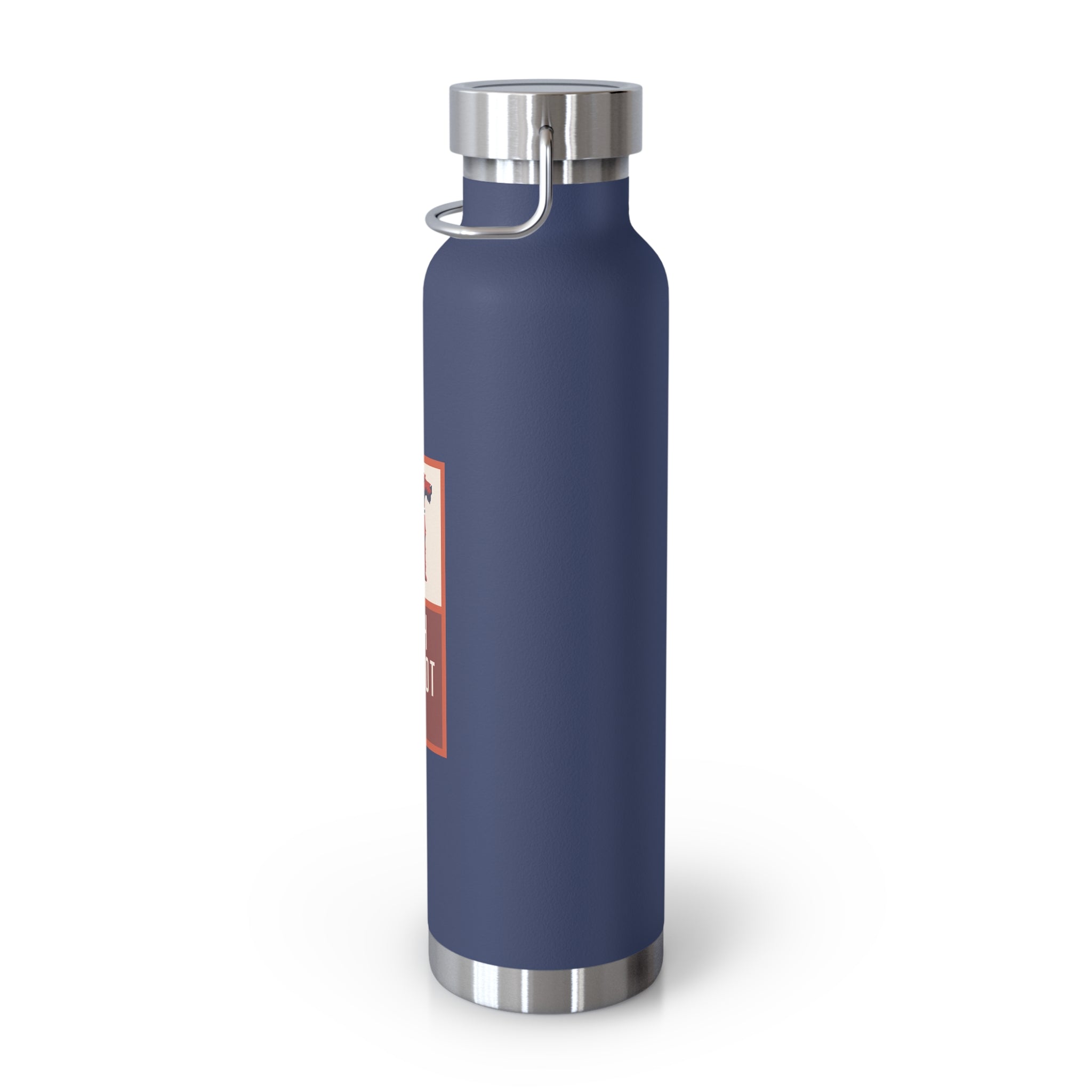 Pooch Patriot Copper Vacuum Insulated Bottle — Powder-Coated, Spill-Resistant