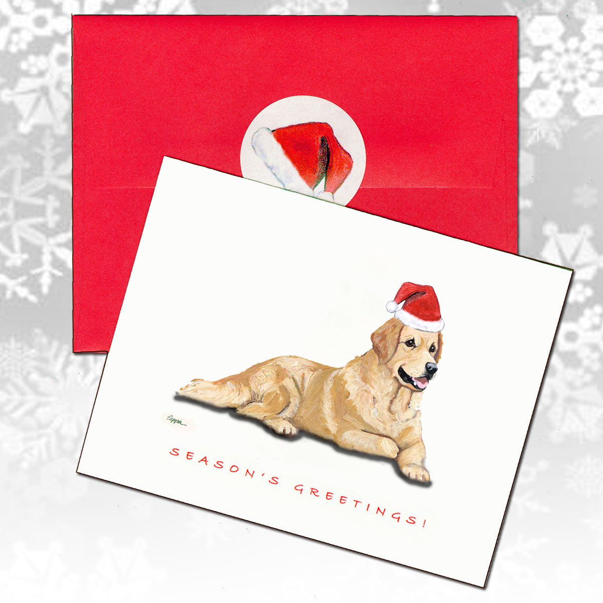 Golden Retriever Christmas Cards