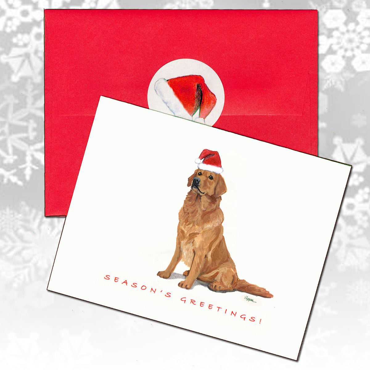 Golden Retriever Christmas Cards