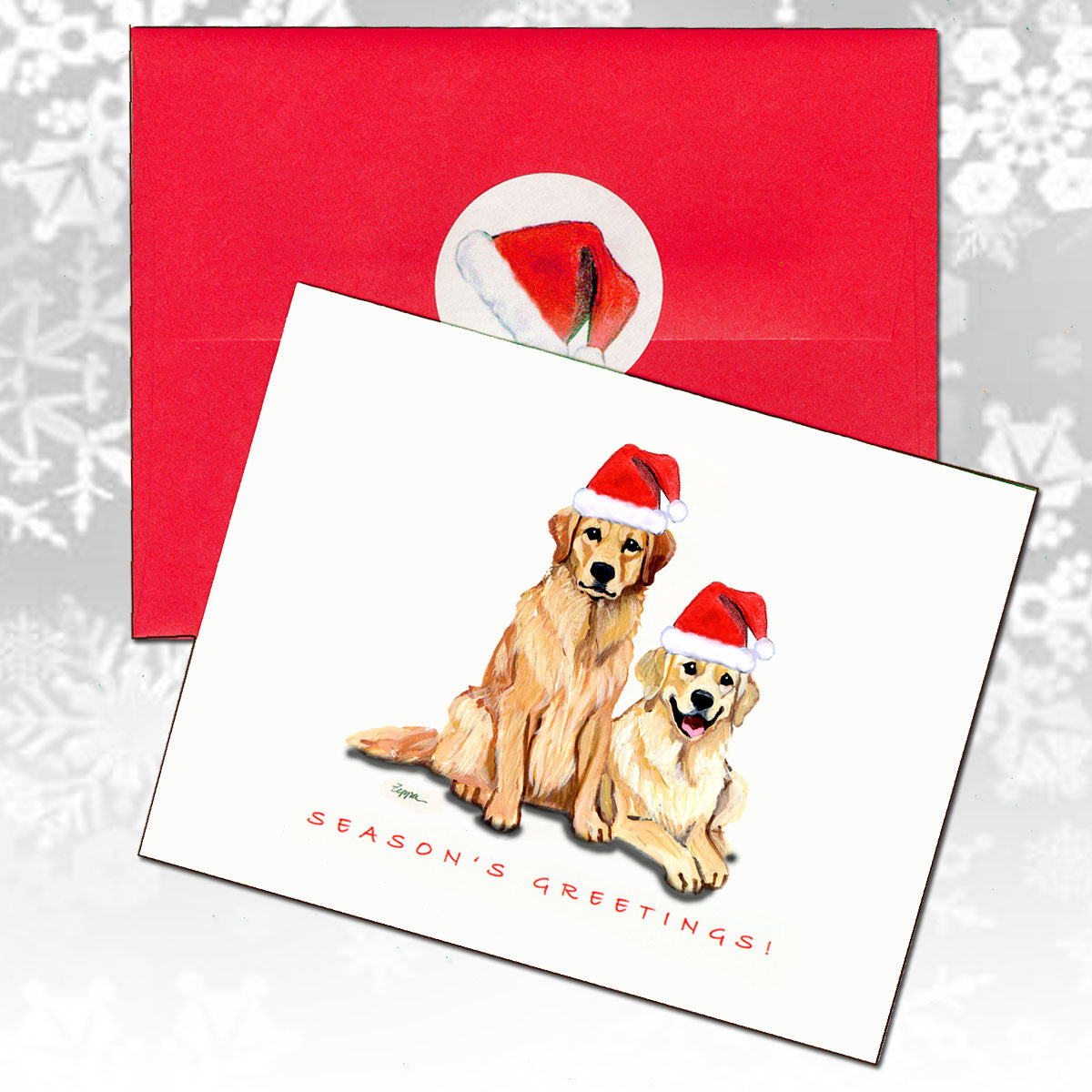 Golden Retriever Christmas Cards
