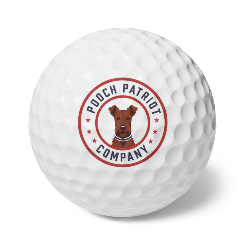 Pooch Patriot™ Golf Balls — Six-Pack of Fetch-Worthy Fun for the Fairway