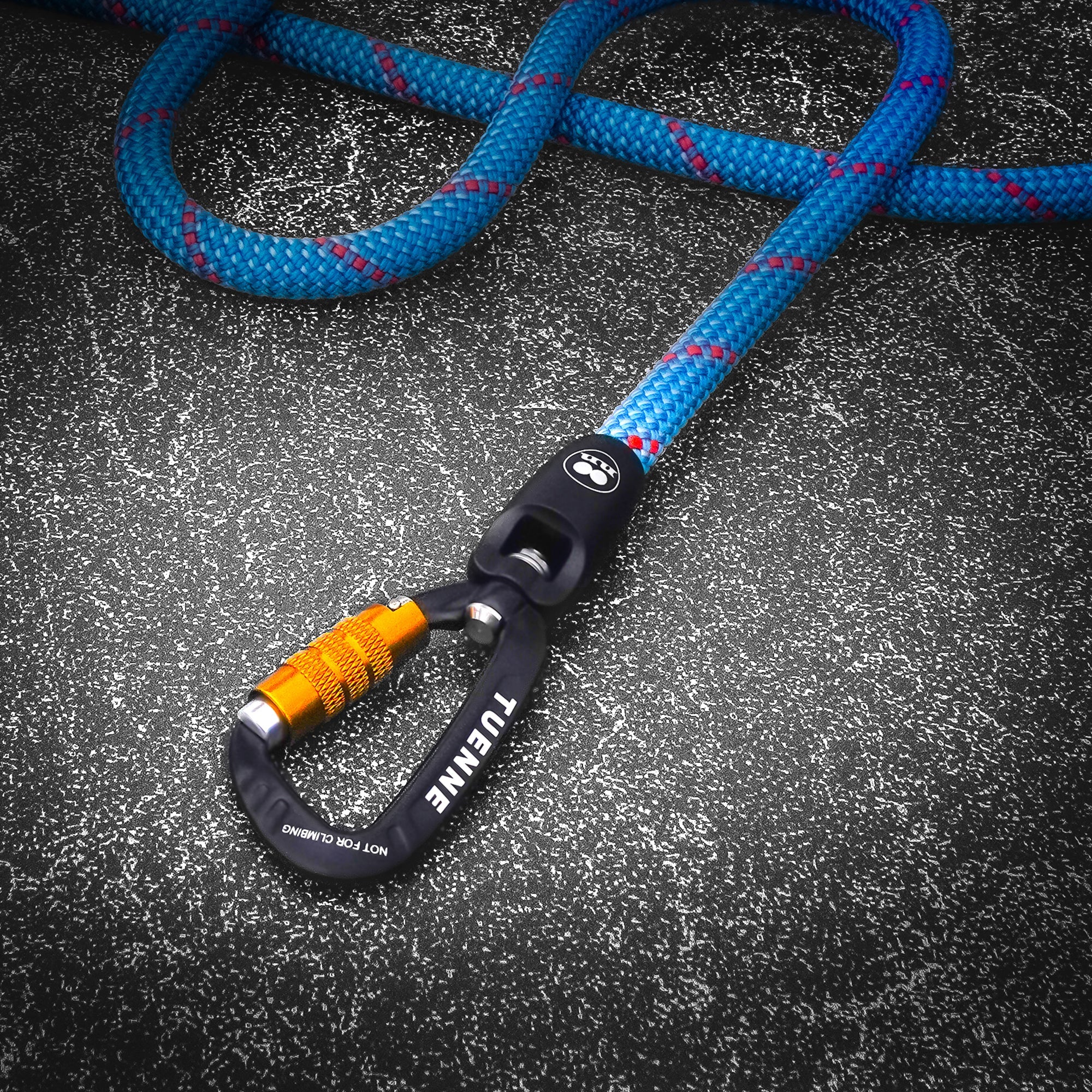 Tuenne Handcrafted Rope Dog Leash – Built with Mammut® Certified Climbing Rope