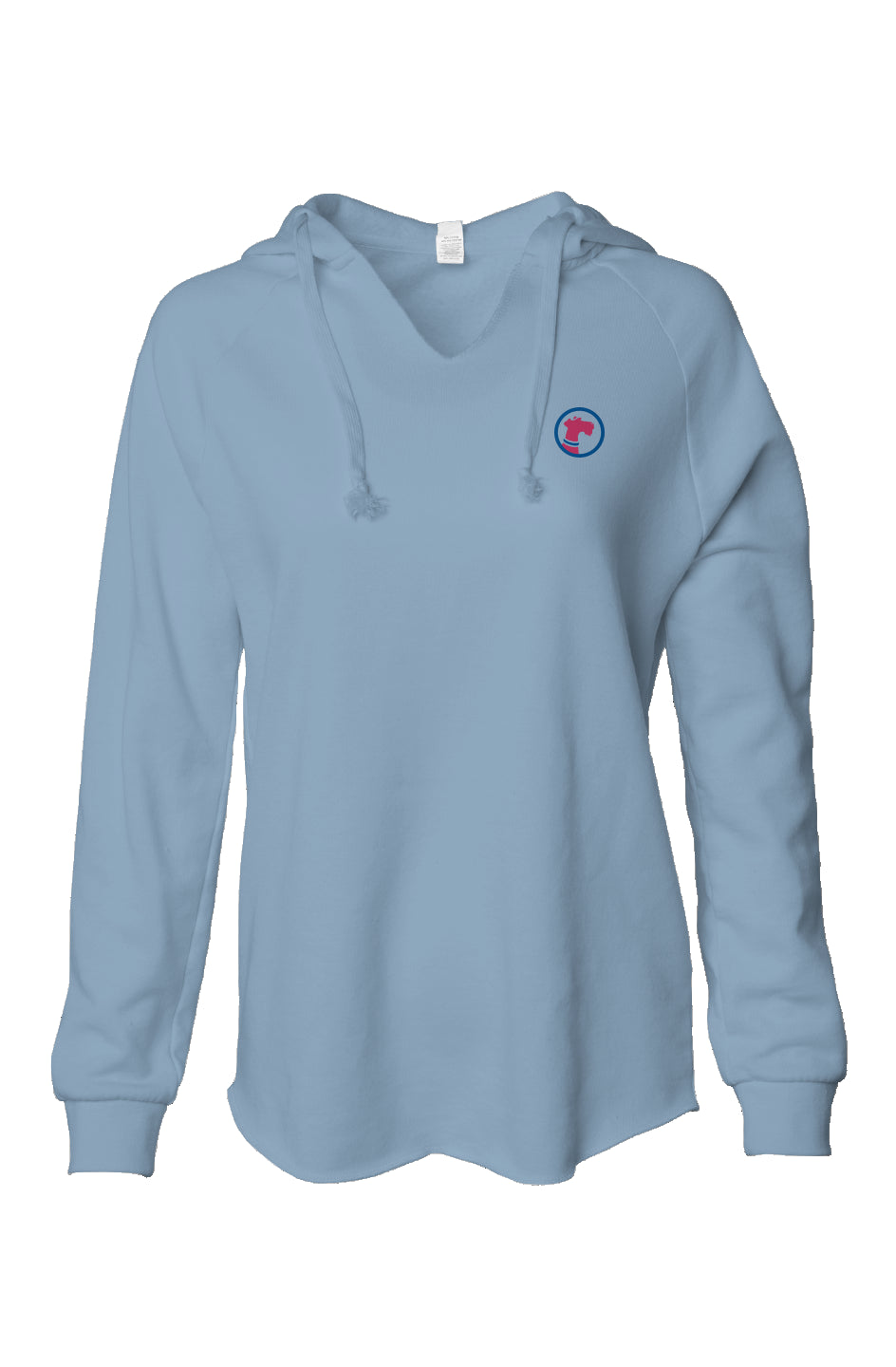 Women’s Pooch Patriot Wave Wash Hoodie