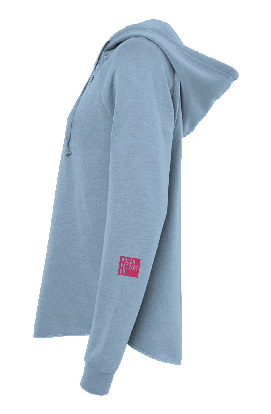 Women’s Pooch Patriot Wave Wash Hoodie