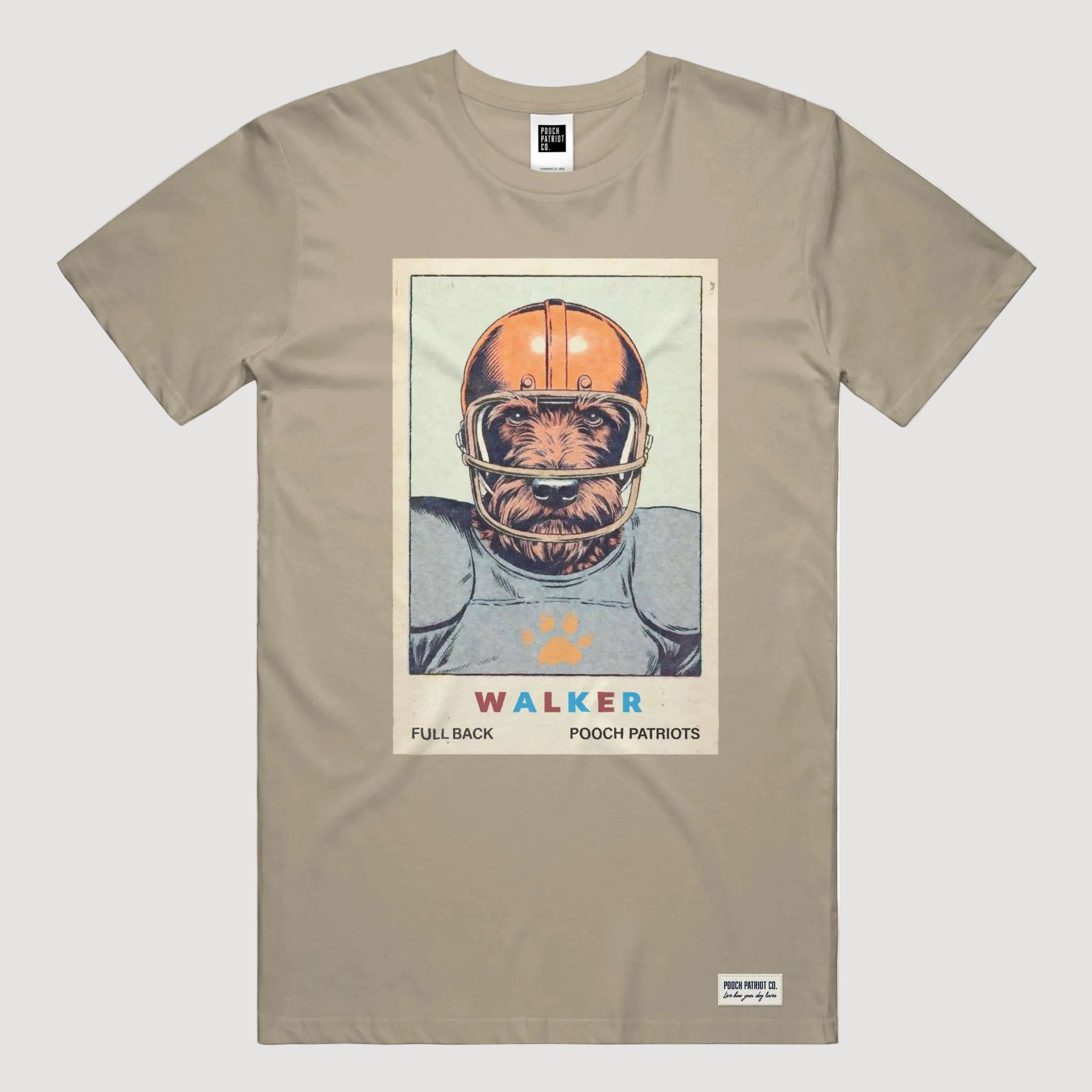 Pooch Patriots Game Day Tee