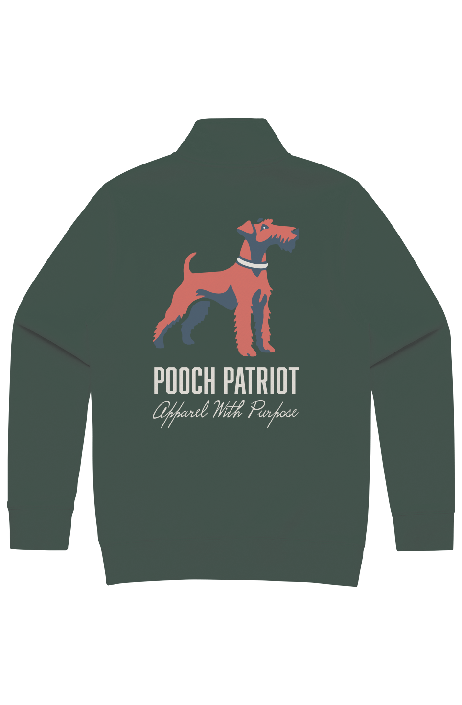 Pooch Patriot Company Quarter Zip