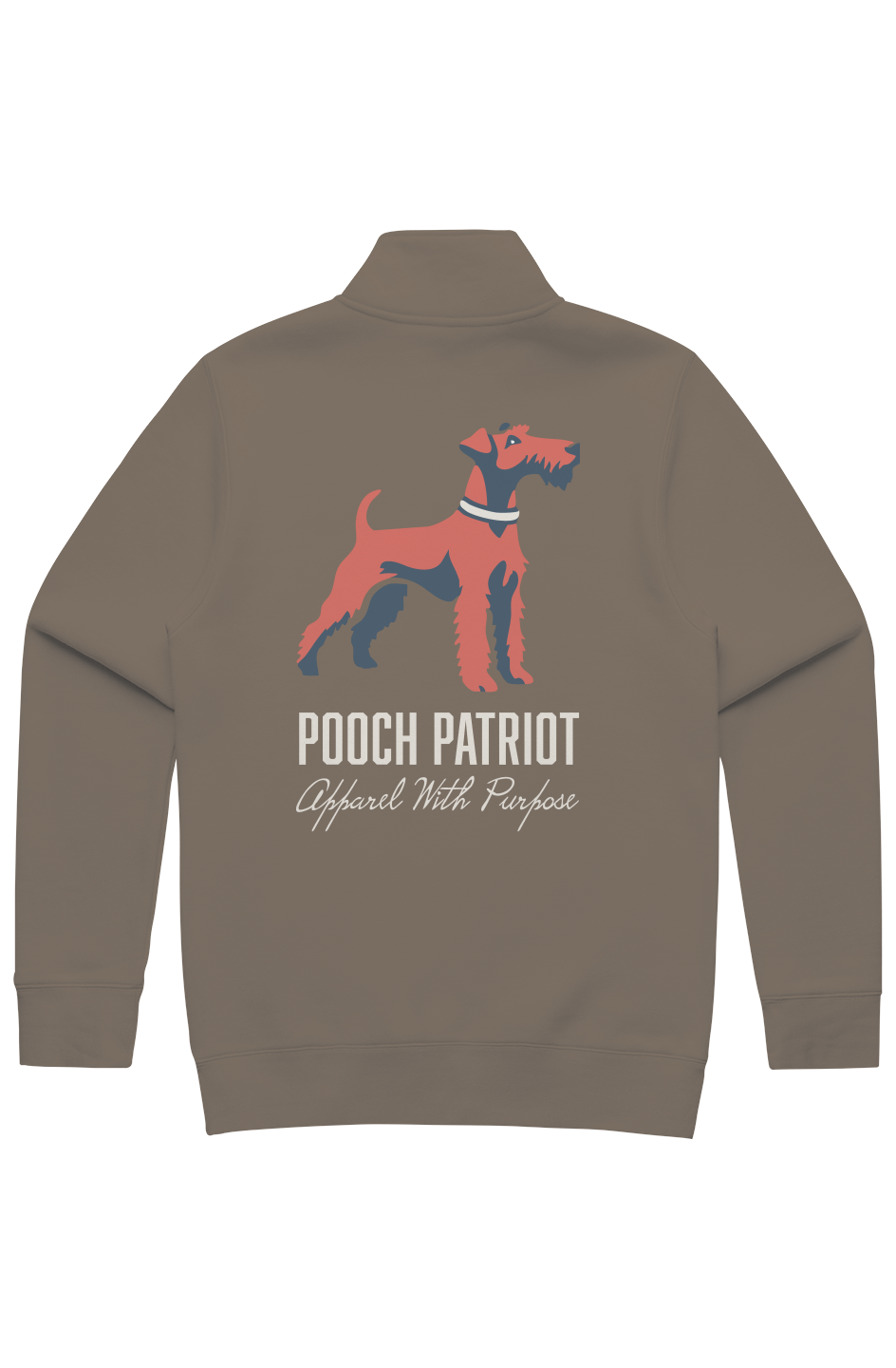 Pooch Patriot Company Quarter Zip
