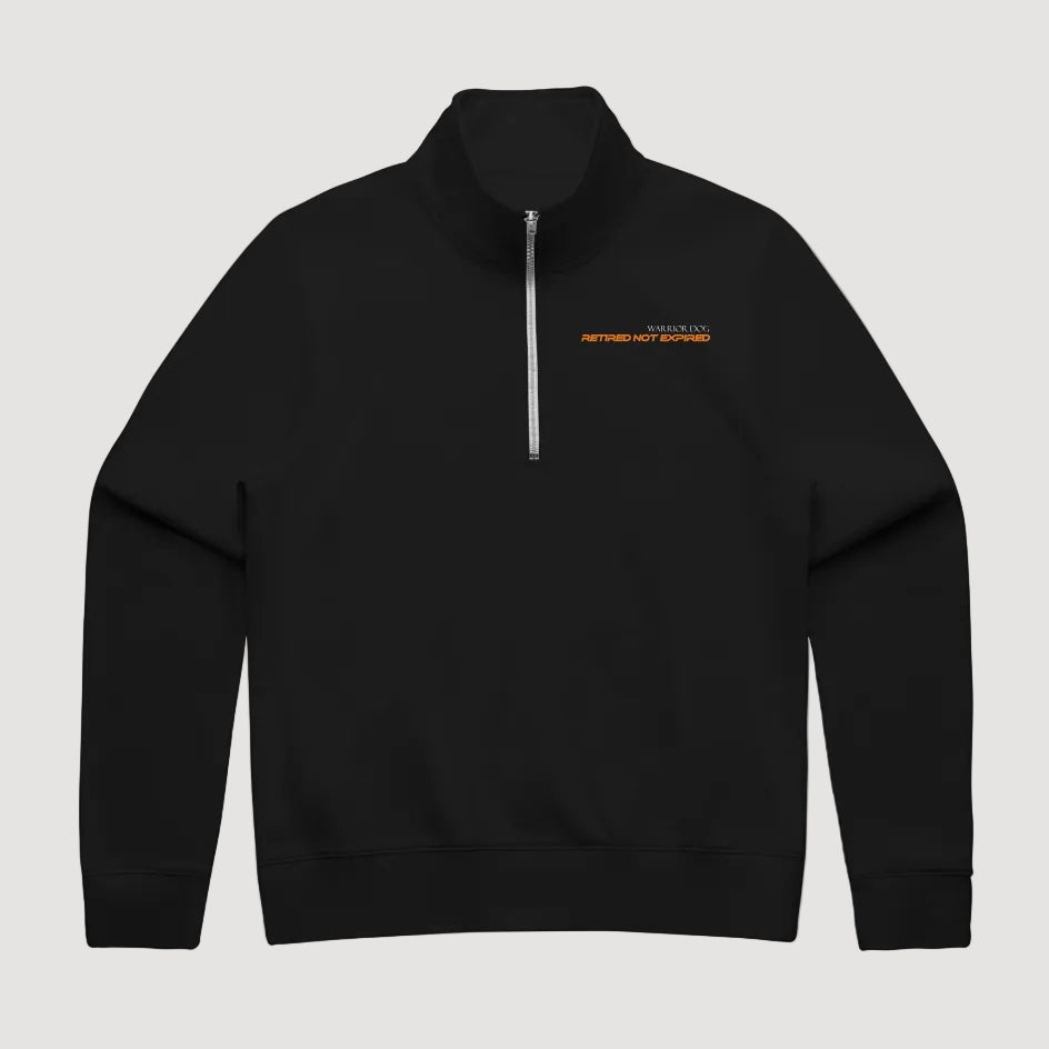 Warrior Dog Retired Not Expired Women's Quarter Zip