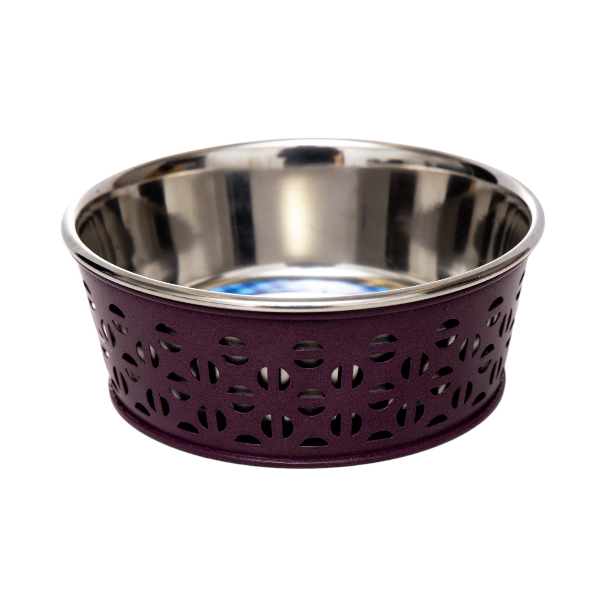 'Farmhouse' Stainless Steel Dog Bowl Set (2 Pieces)
