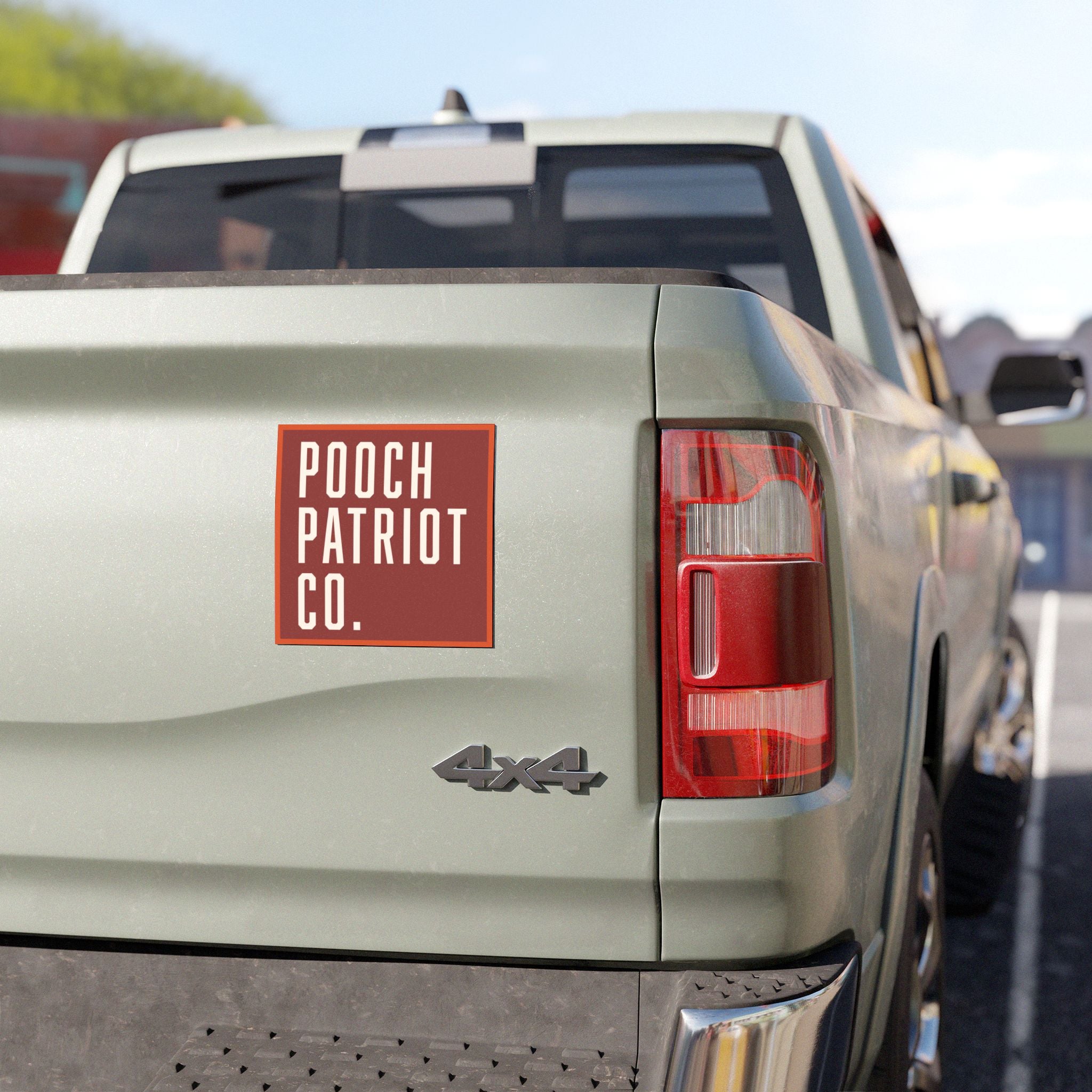 Pooch Patriot Co. Premium Logo Magnet