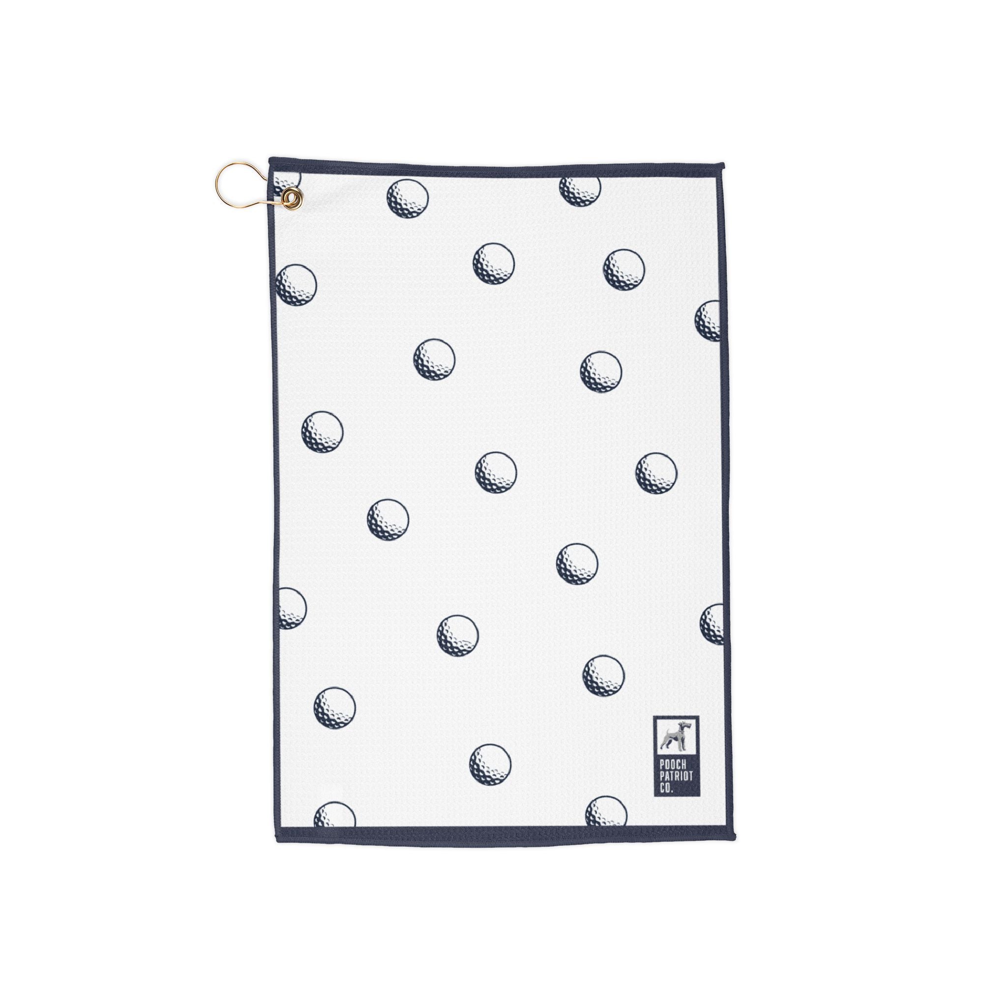 Pooch Patriot Golf Towel — 16″×24″ Microfiber