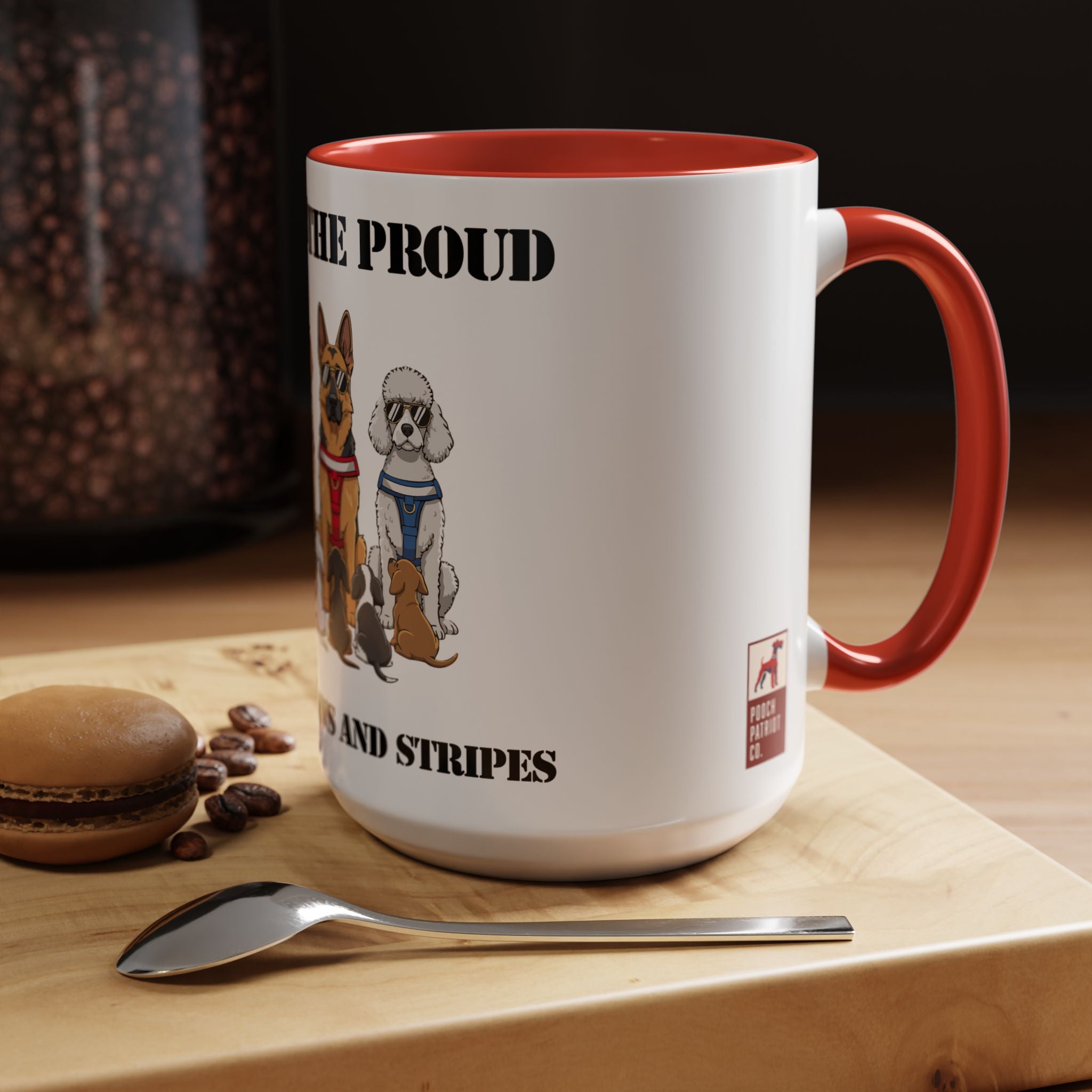 Paws & Stripes Heroes Coffee Mug | Pooch Patriot Co.