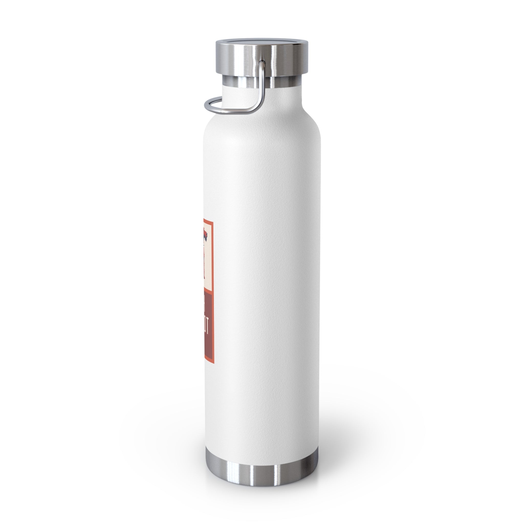 Pooch Patriot Copper Vacuum Insulated Bottle — Powder-Coated, Spill-Resistant