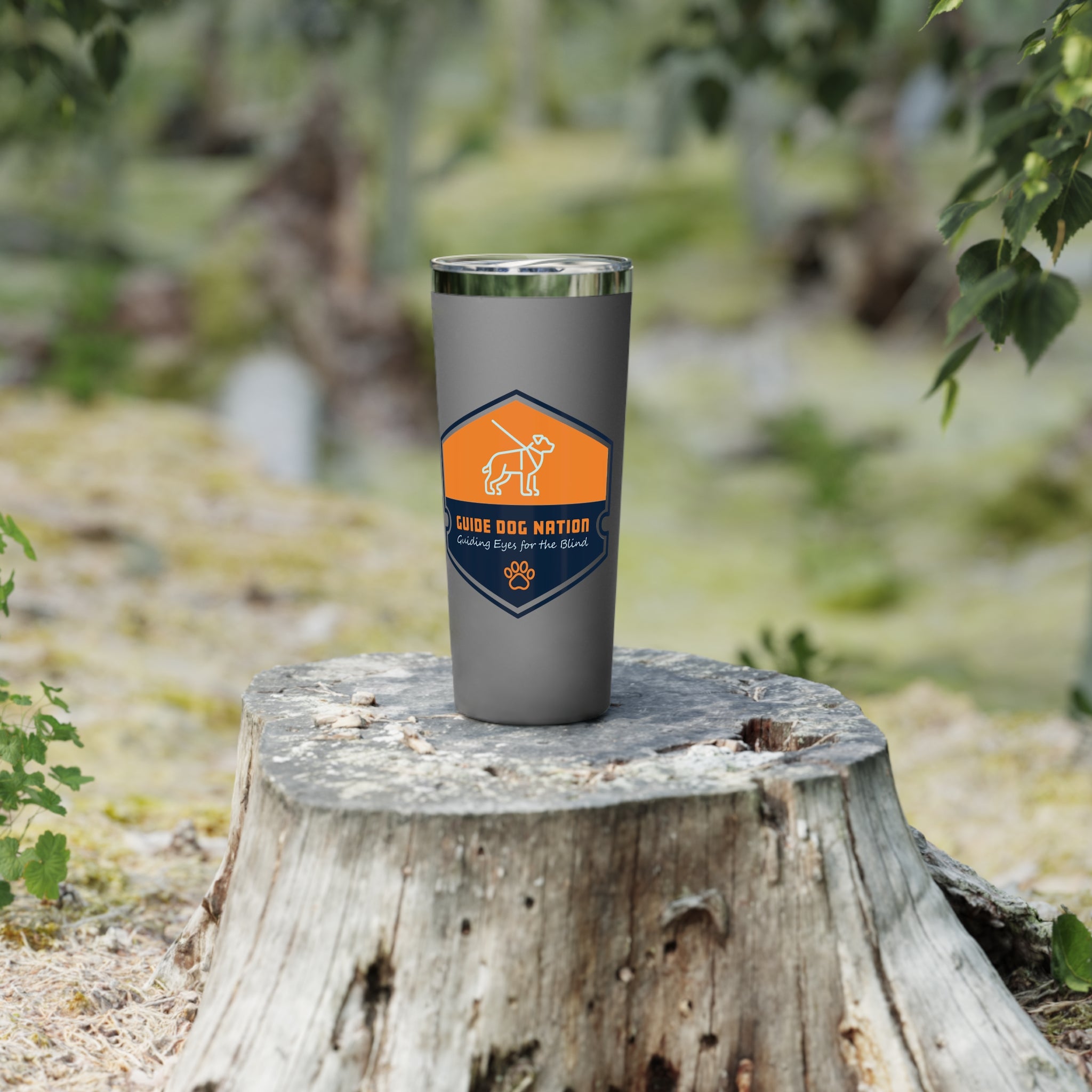 Guide Dog Nation 22oz Insulated Tumbler — 'Guiding Eyes for the Blind' Charity Travel Cup