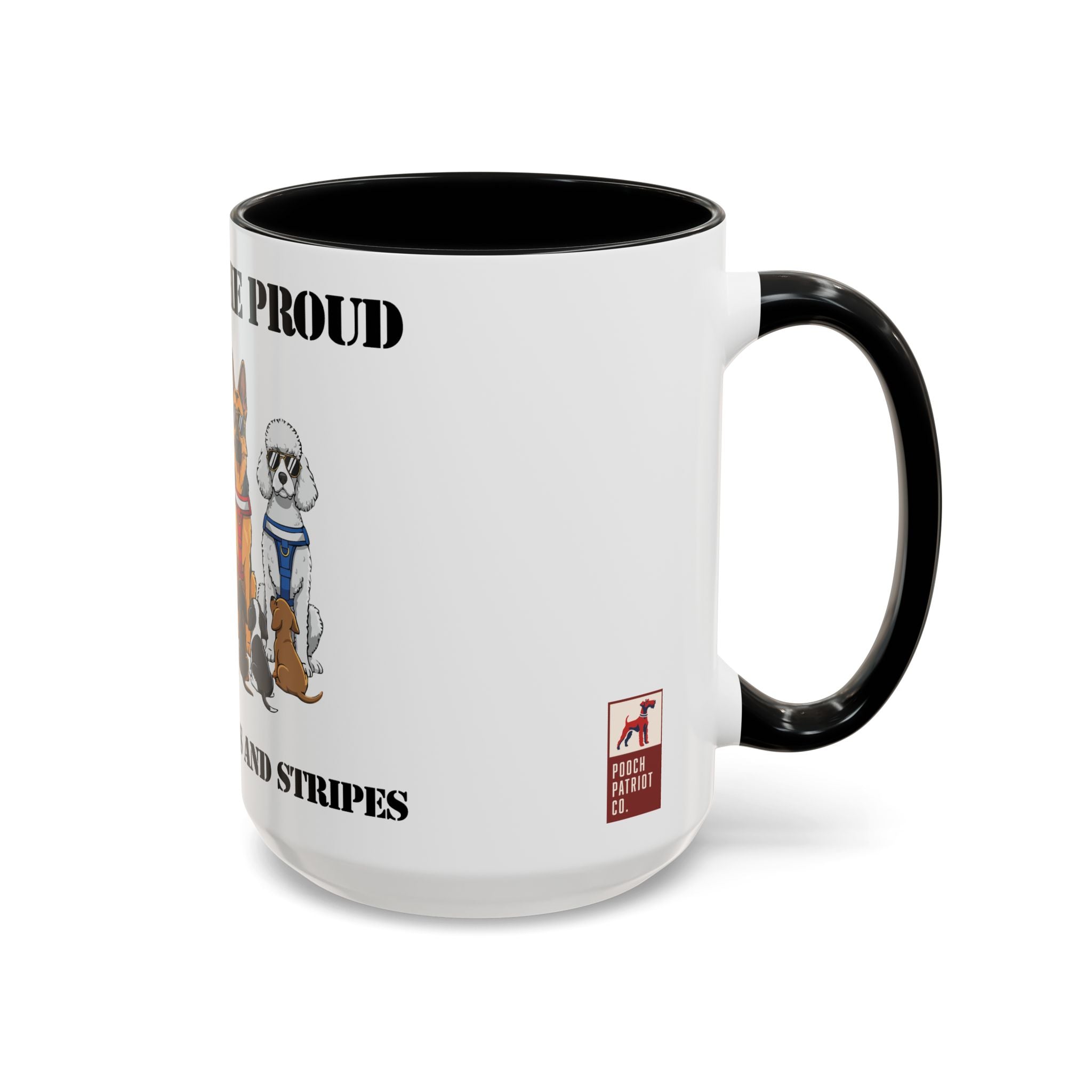 Paws & Stripes Heroes Coffee Mug | Pooch Patriot Co.