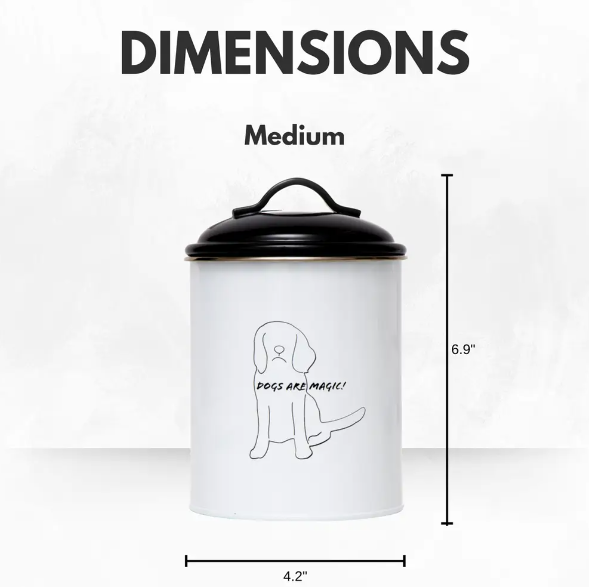 Country Living Pet Treat Canister Set (3 Pieces)