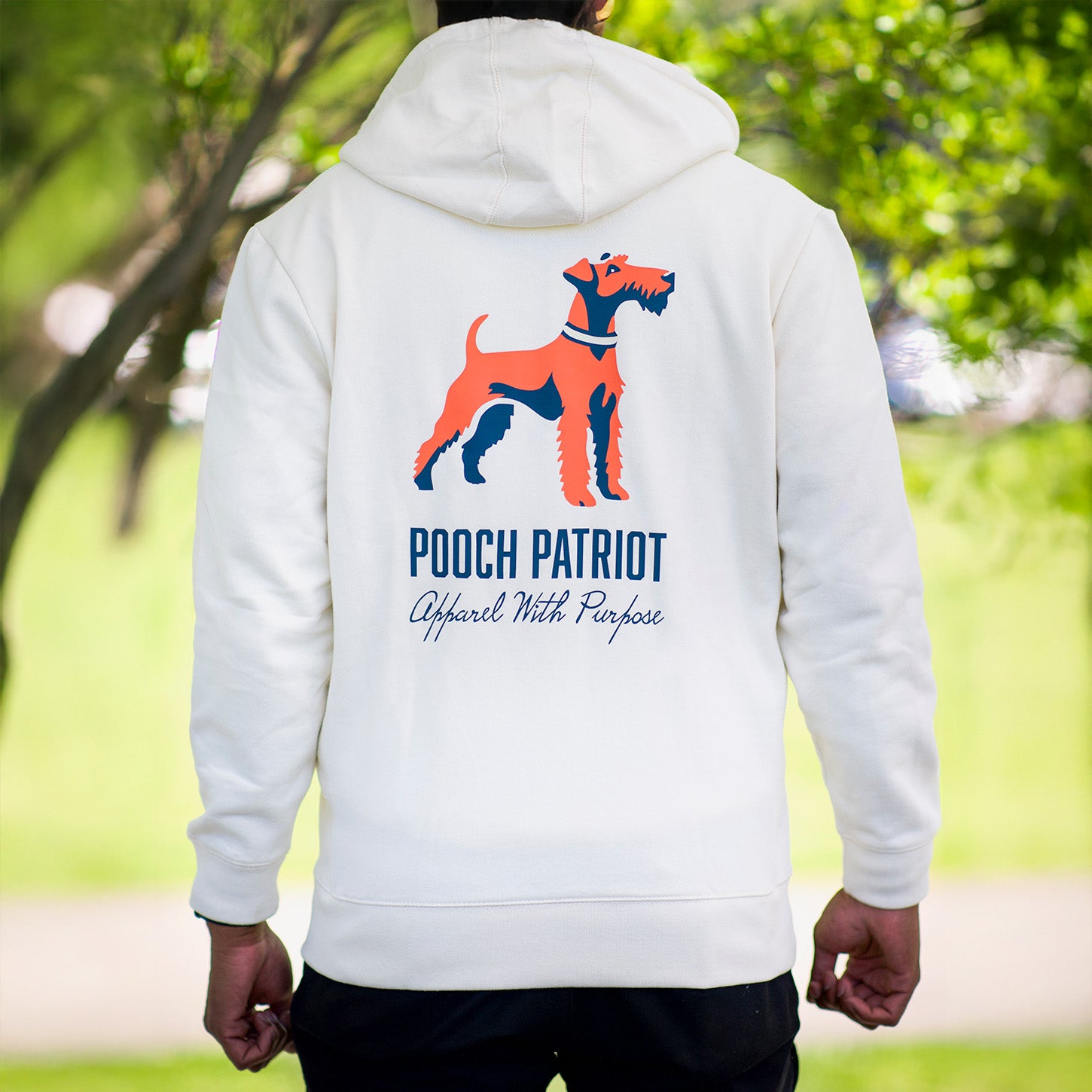 Pooch Patriot Company Premium Heavyweight Zipped Hoodie