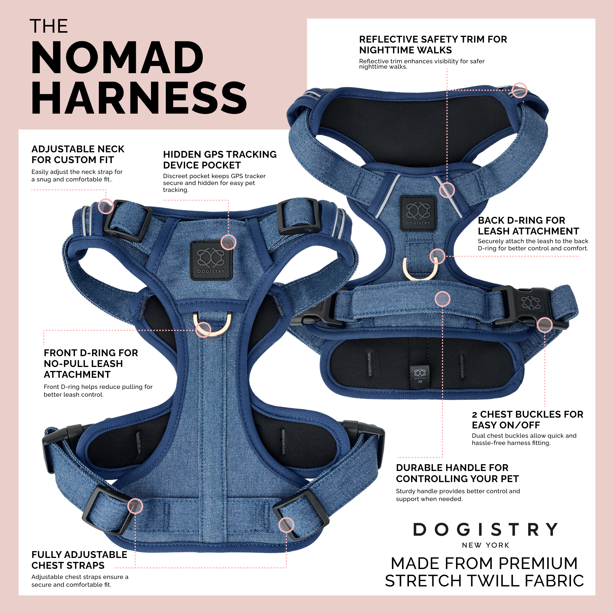 Nomad Dog Harness | Dogistry