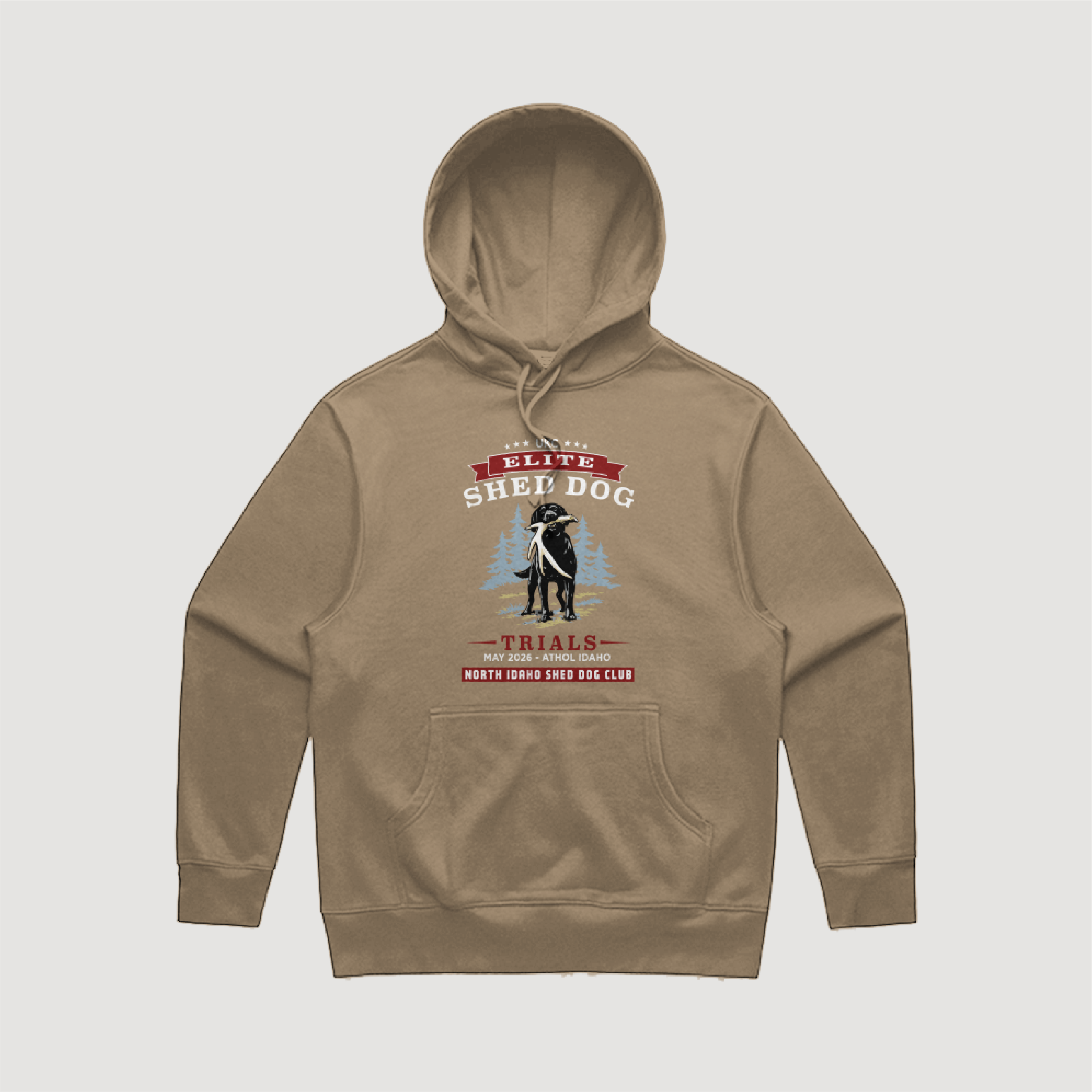 North Idaho Shed Dog Club Heavy Hoodie