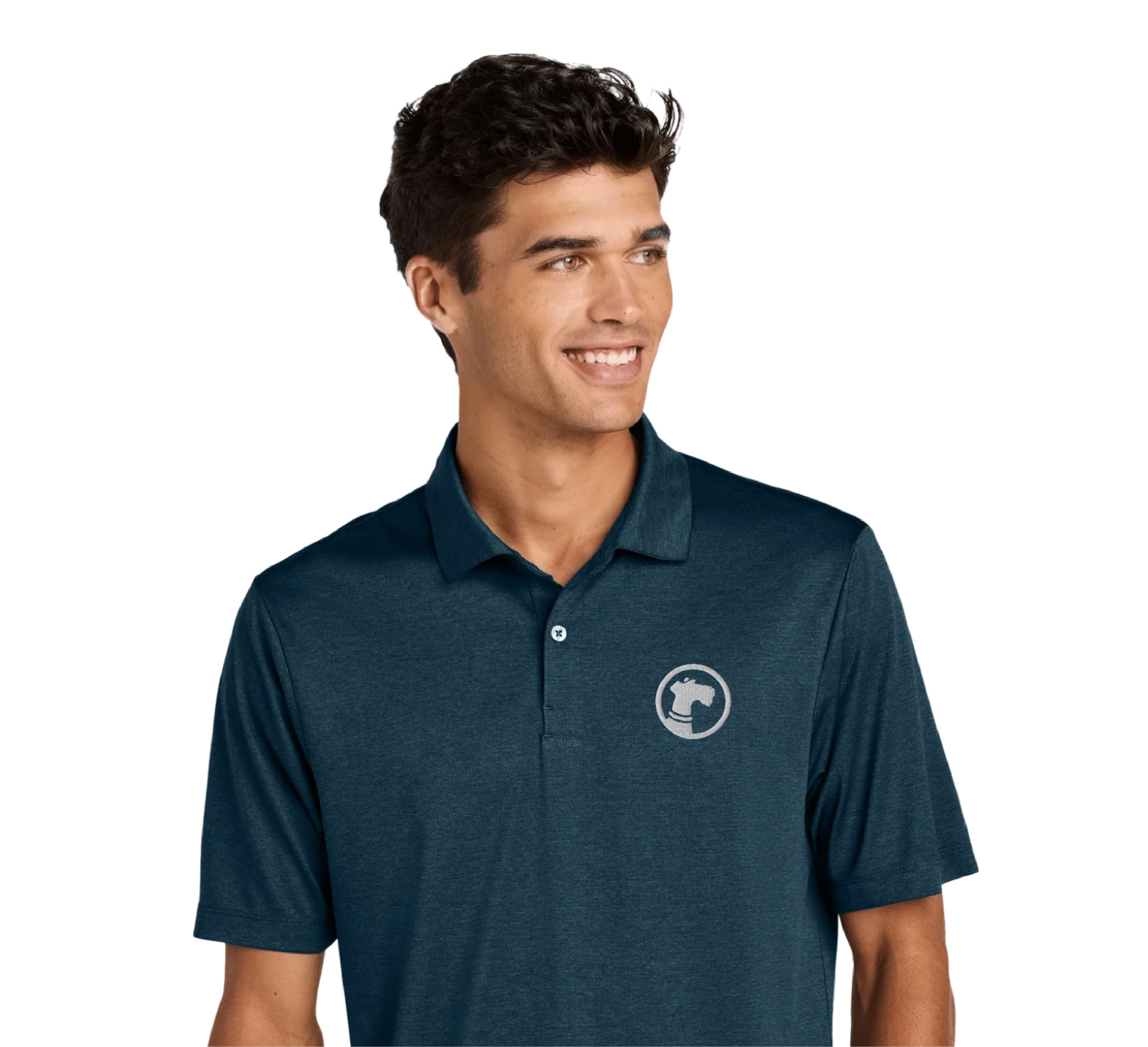Pooch Patriot Logo Performance Polo