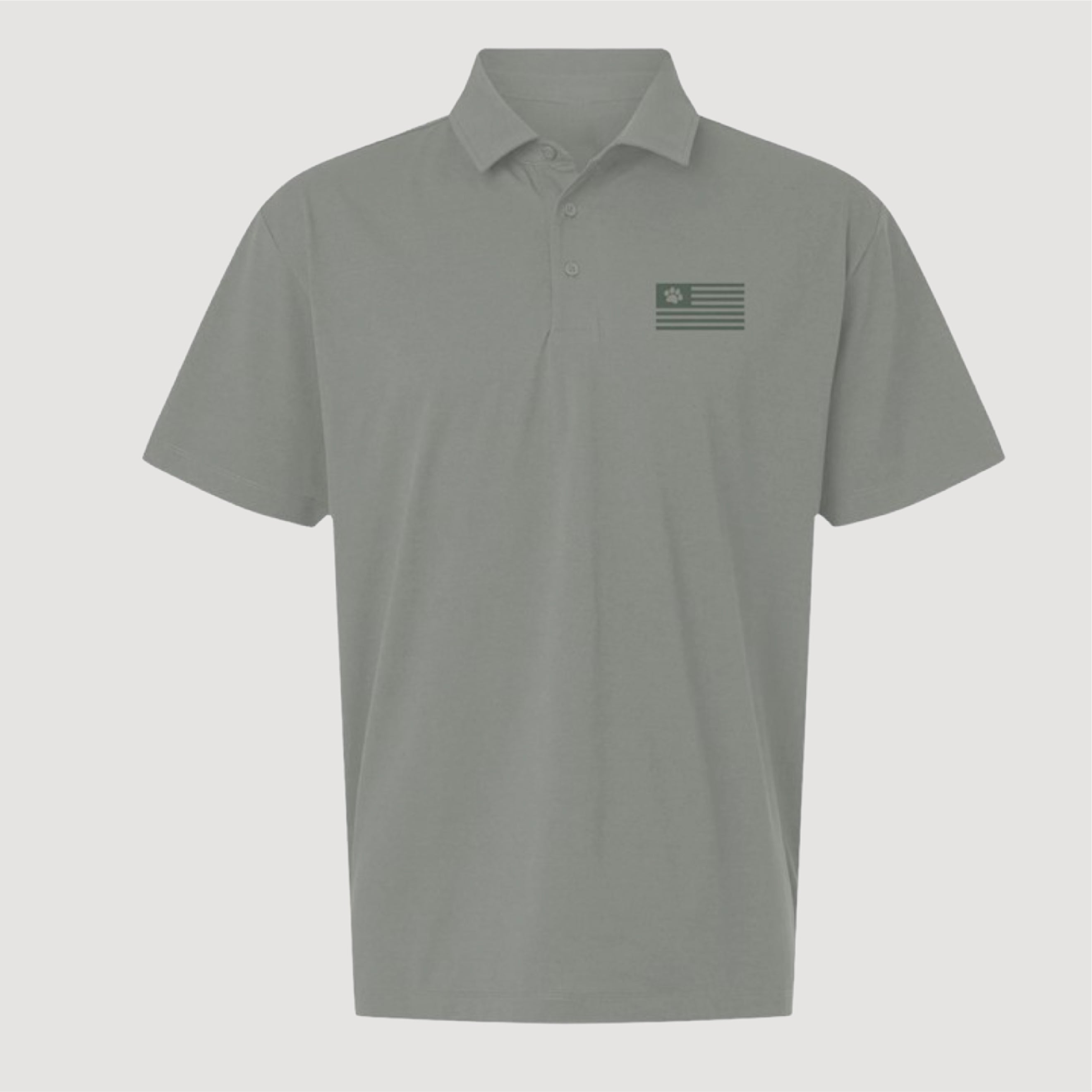 Paws and Stripes Service Polo