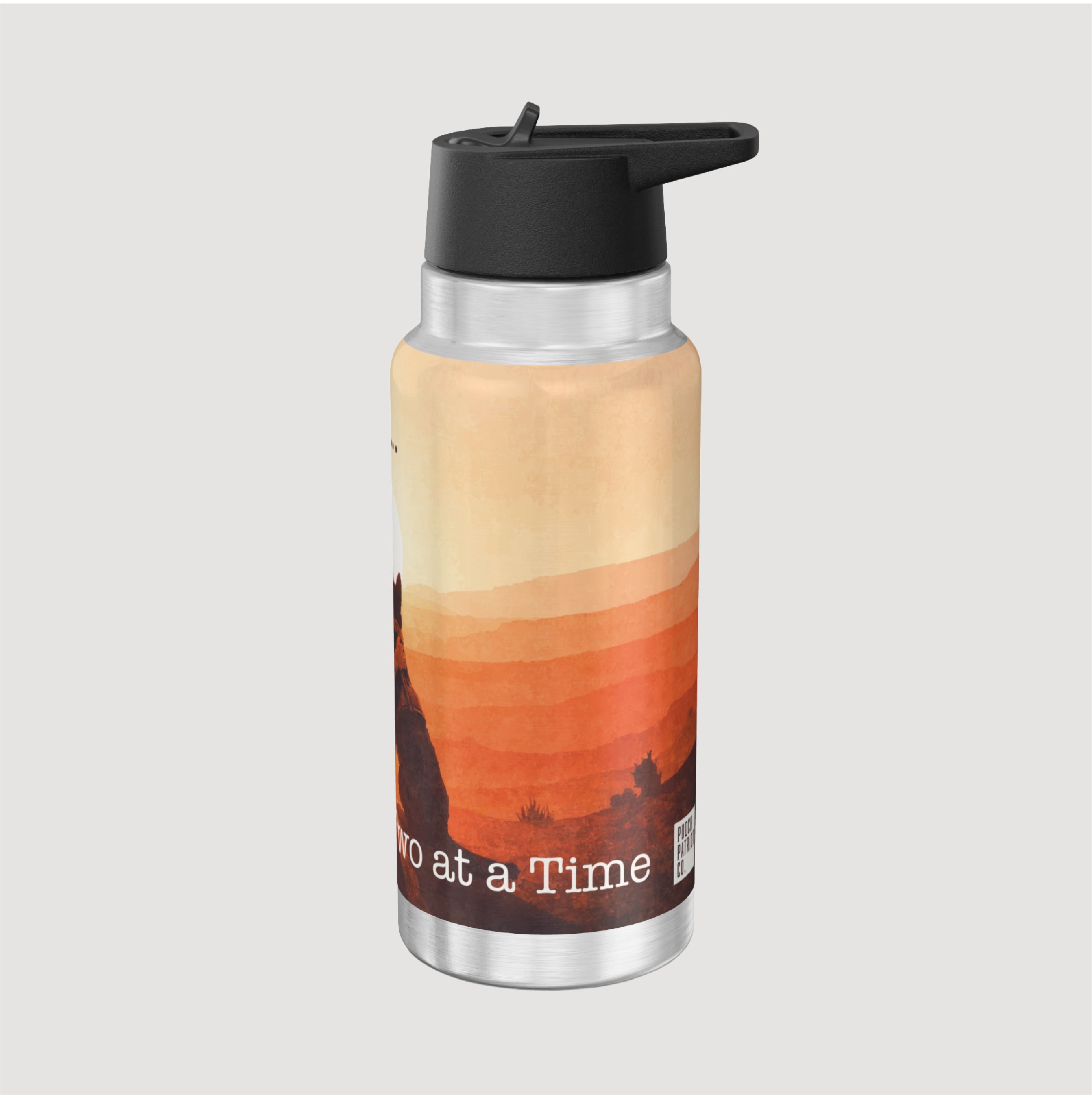 Paws and Stripes Saving Two Lives at a Time 32oz Tumbler