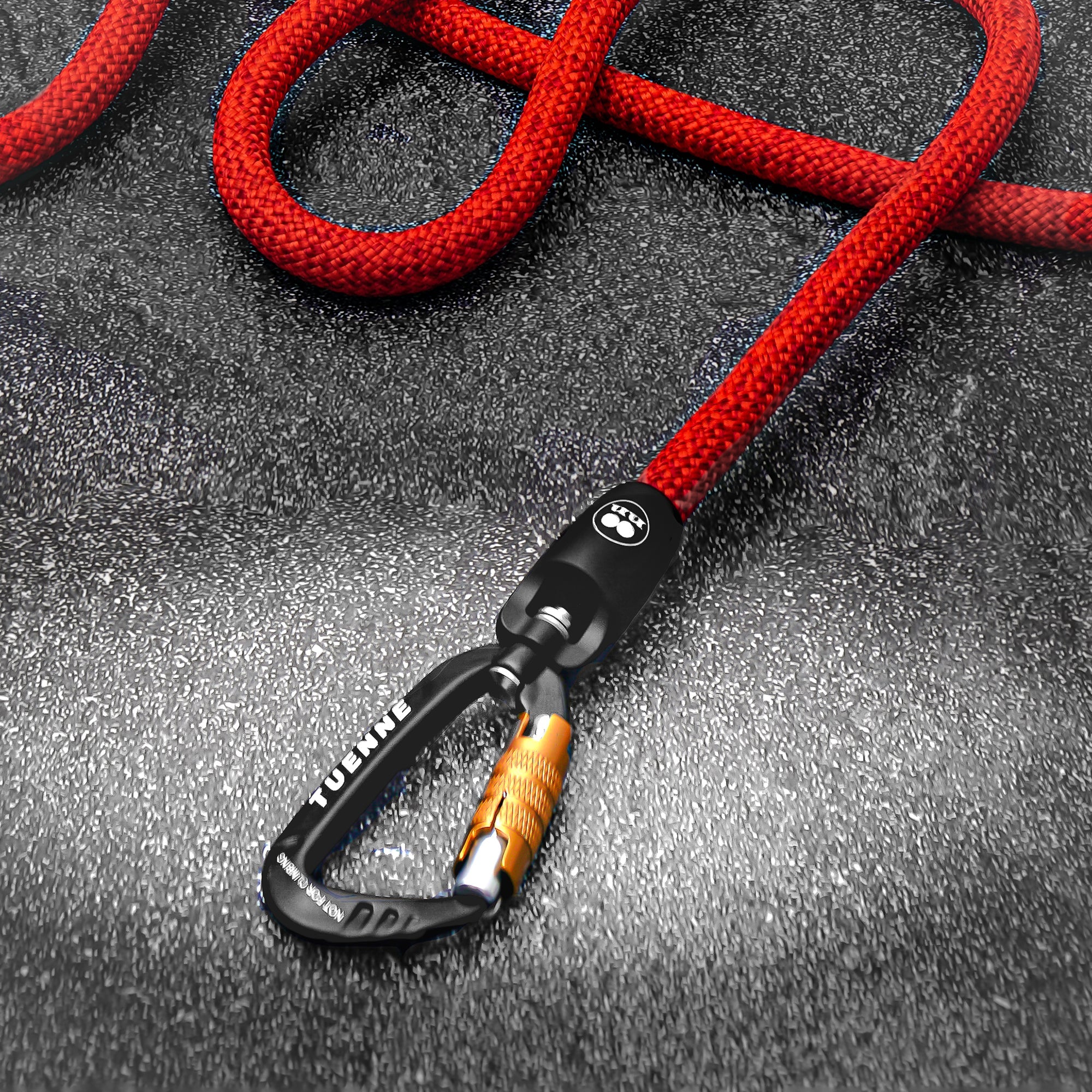 Tuenne Handcrafted Rope Dog Leash – Built with Mammut® Certified Climbing Rope