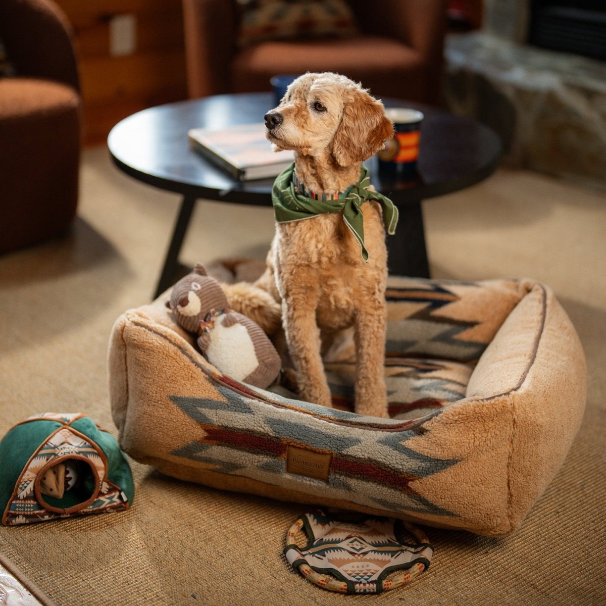 Pendleton Berber Kuddler Dog Bed – Classic Comfort, American Heritage