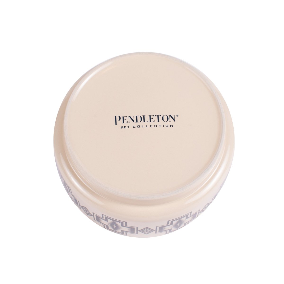 Pendleton Ceramic Food & Water Pet Bowl – Iconic Style for Mealtime