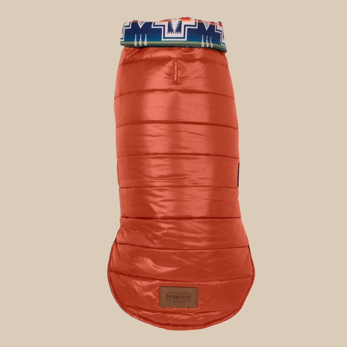 Pendleton Puffer Dog Coat