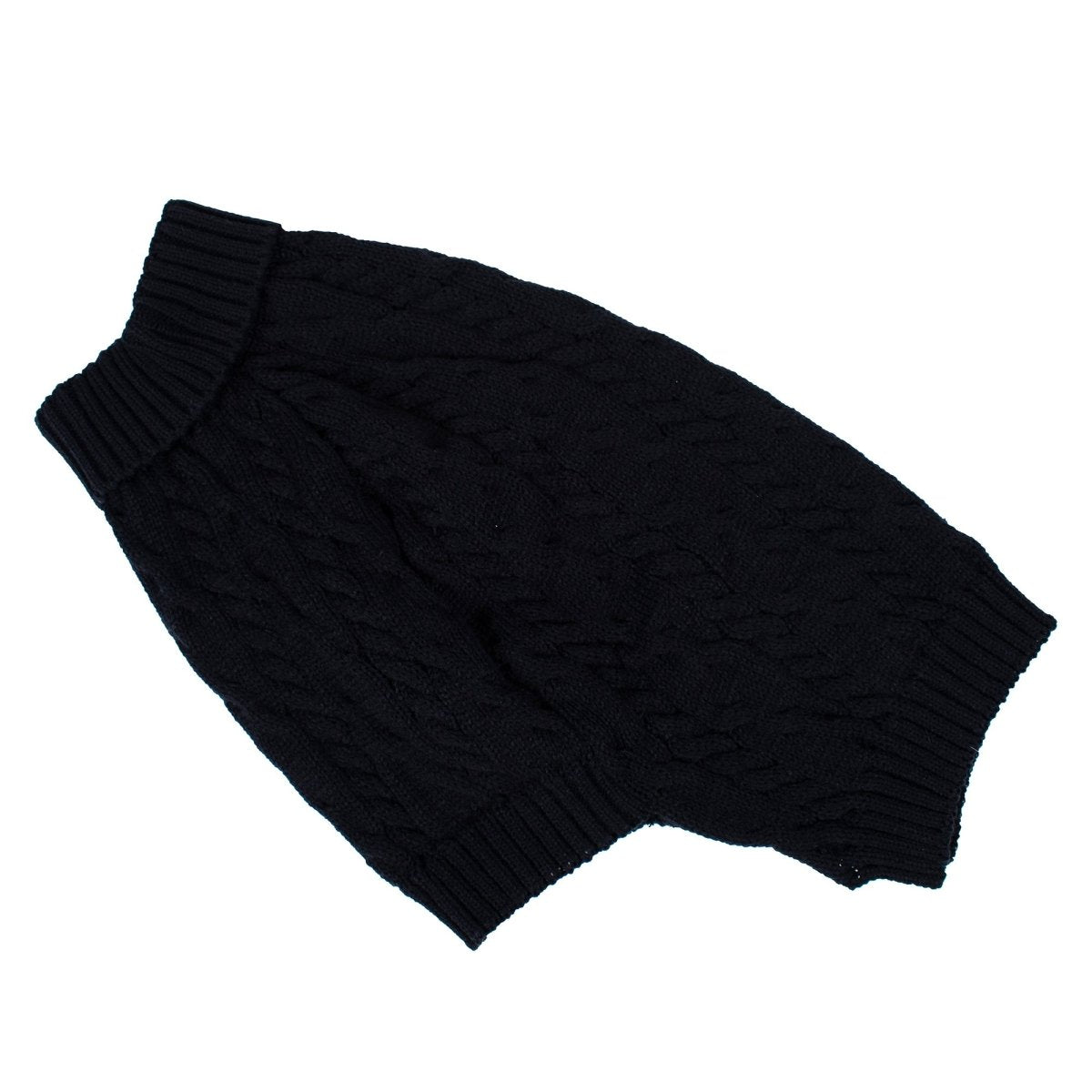 Shinola Cable Knit Dog Sweater