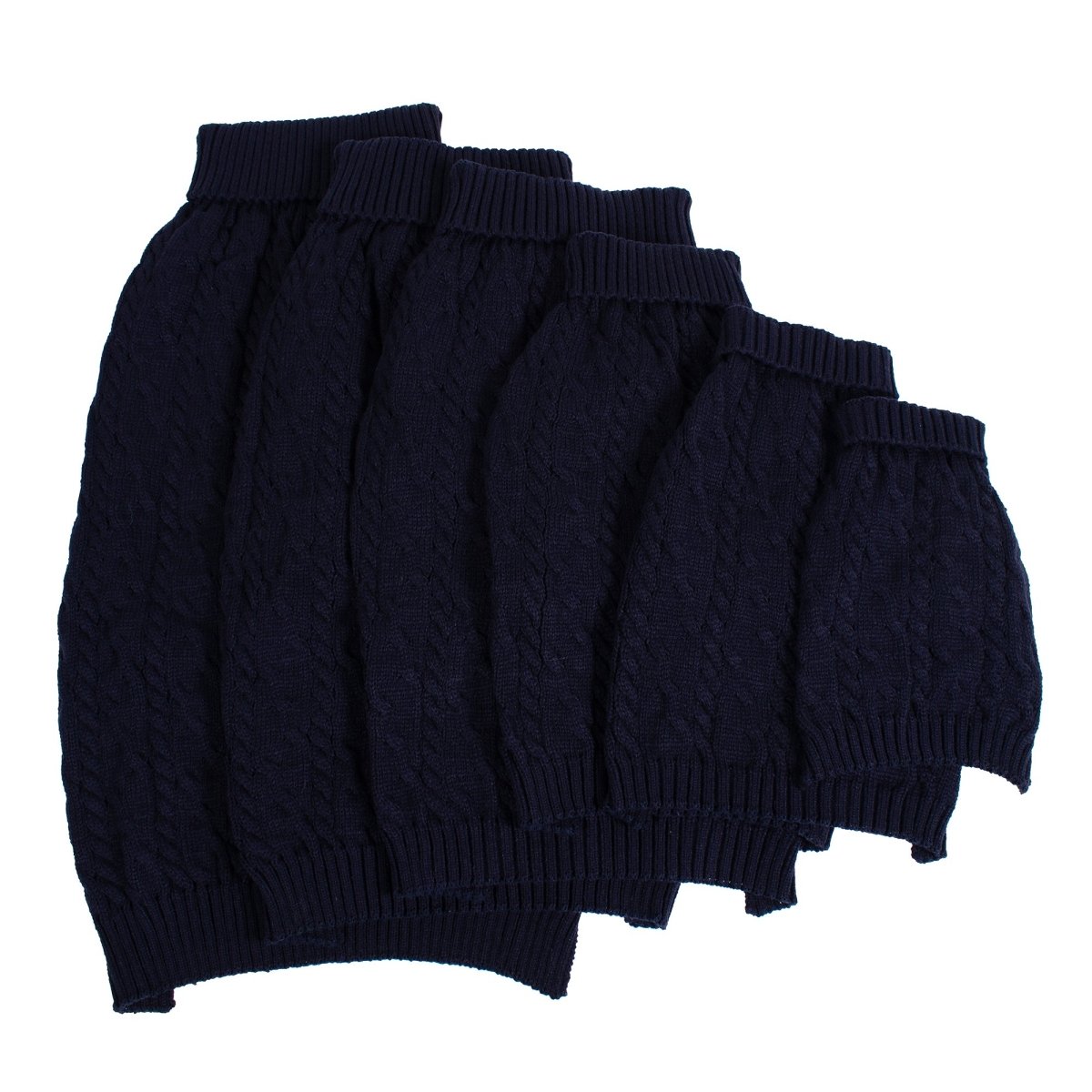 Shinola Cable Knit Dog Sweater