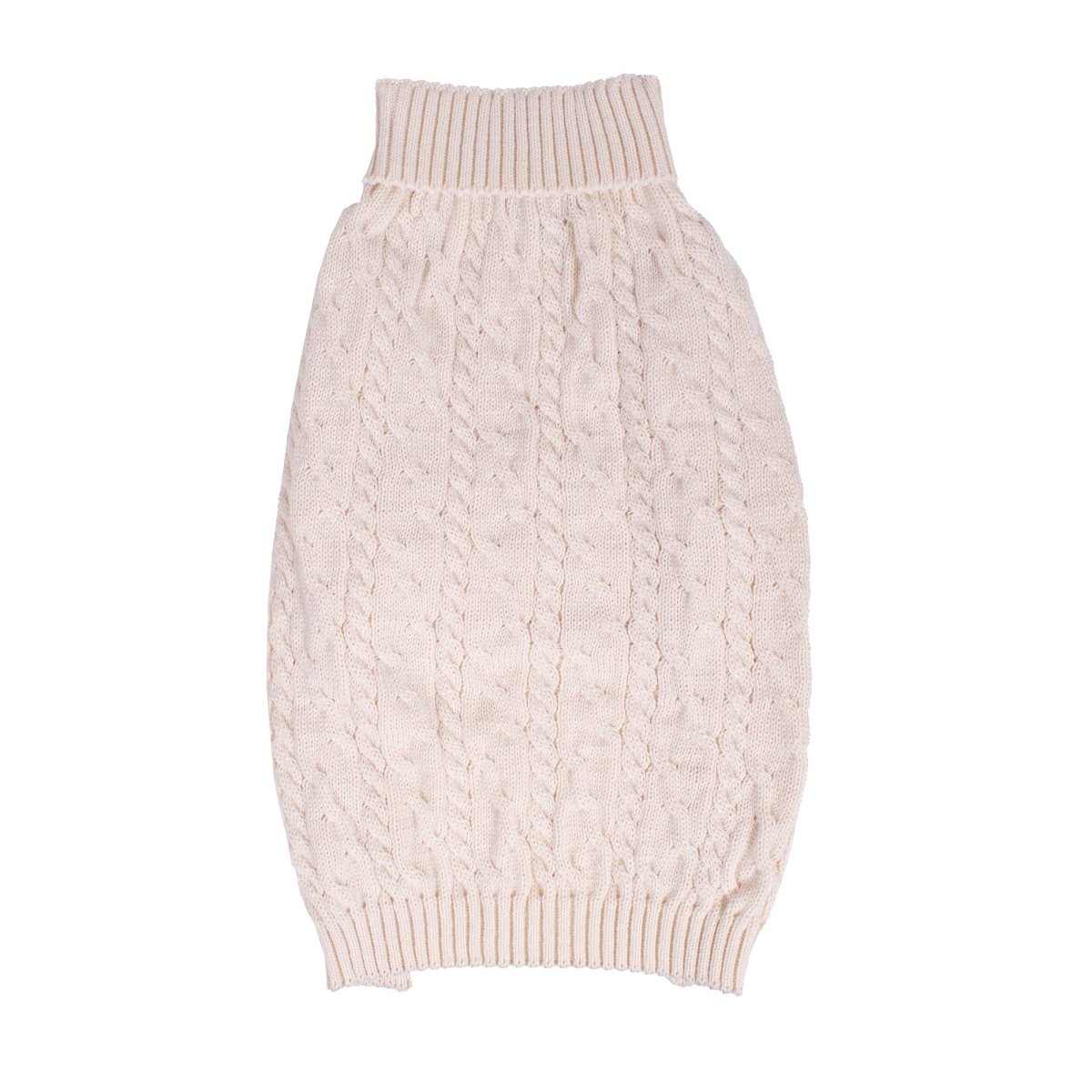 Shinola Cable Knit Dog Sweater