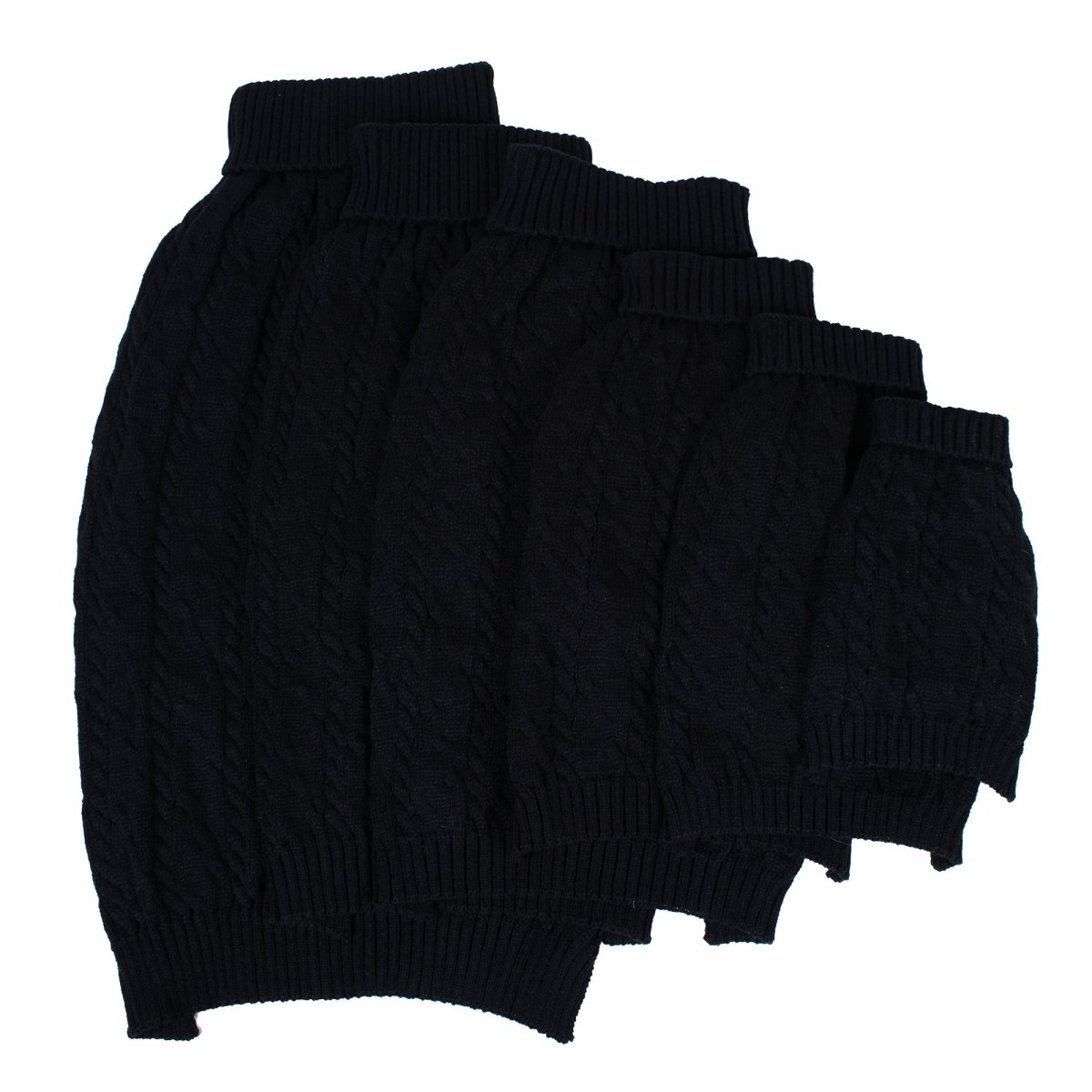 Shinola Cable Knit Dog Sweater