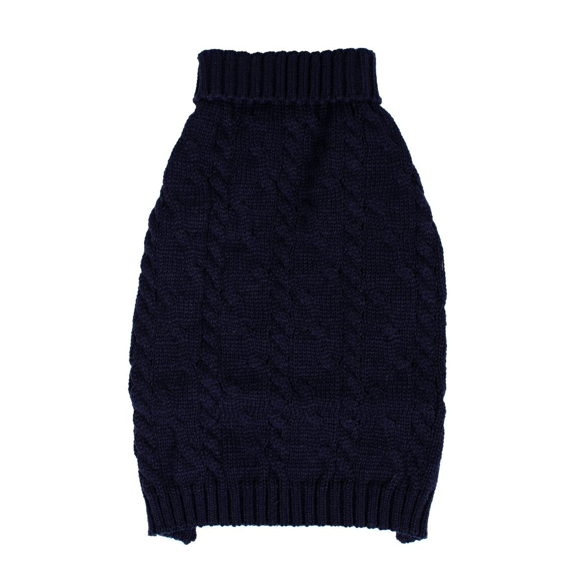Shinola Cable Knit Dog Sweater