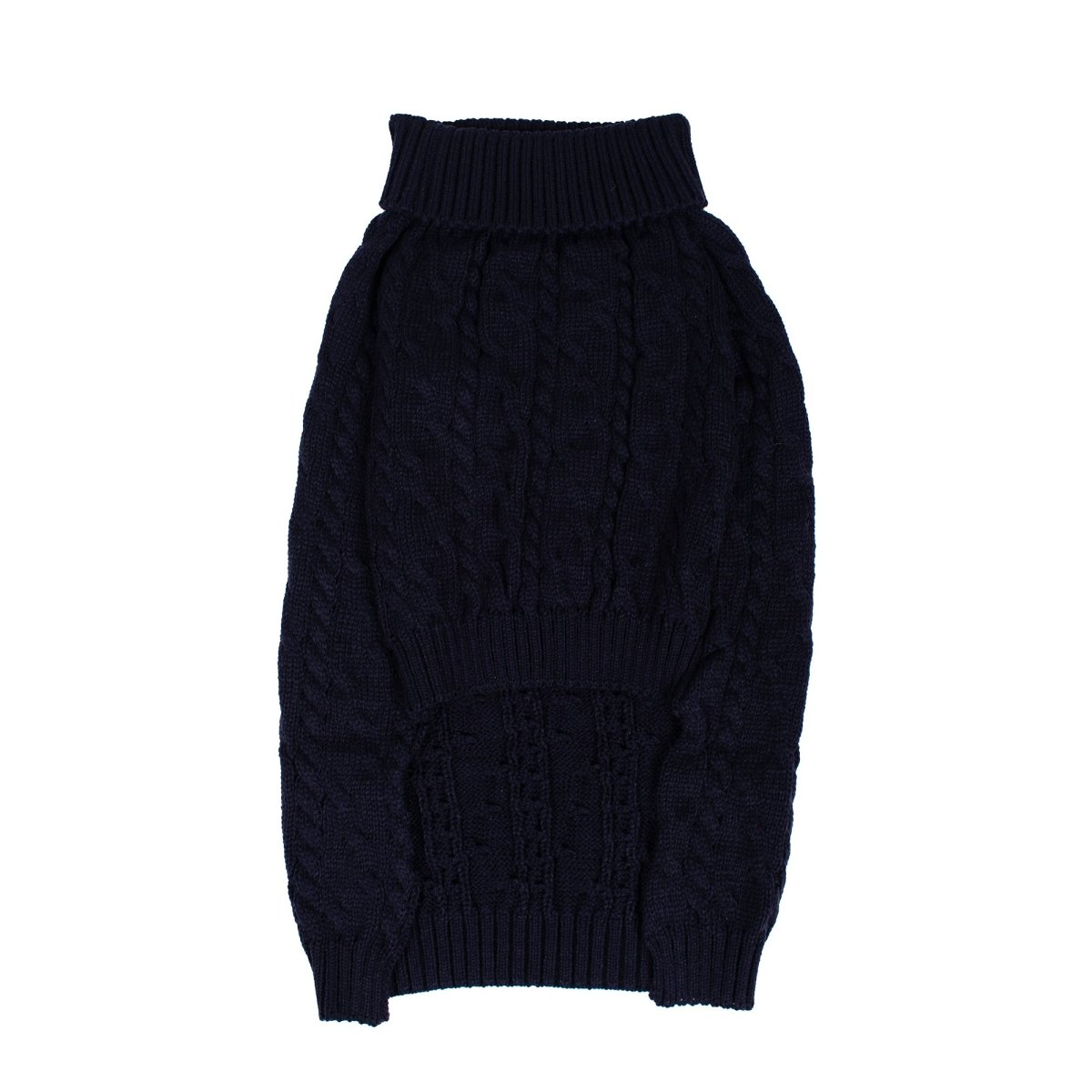 Shinola Cable Knit Dog Sweater