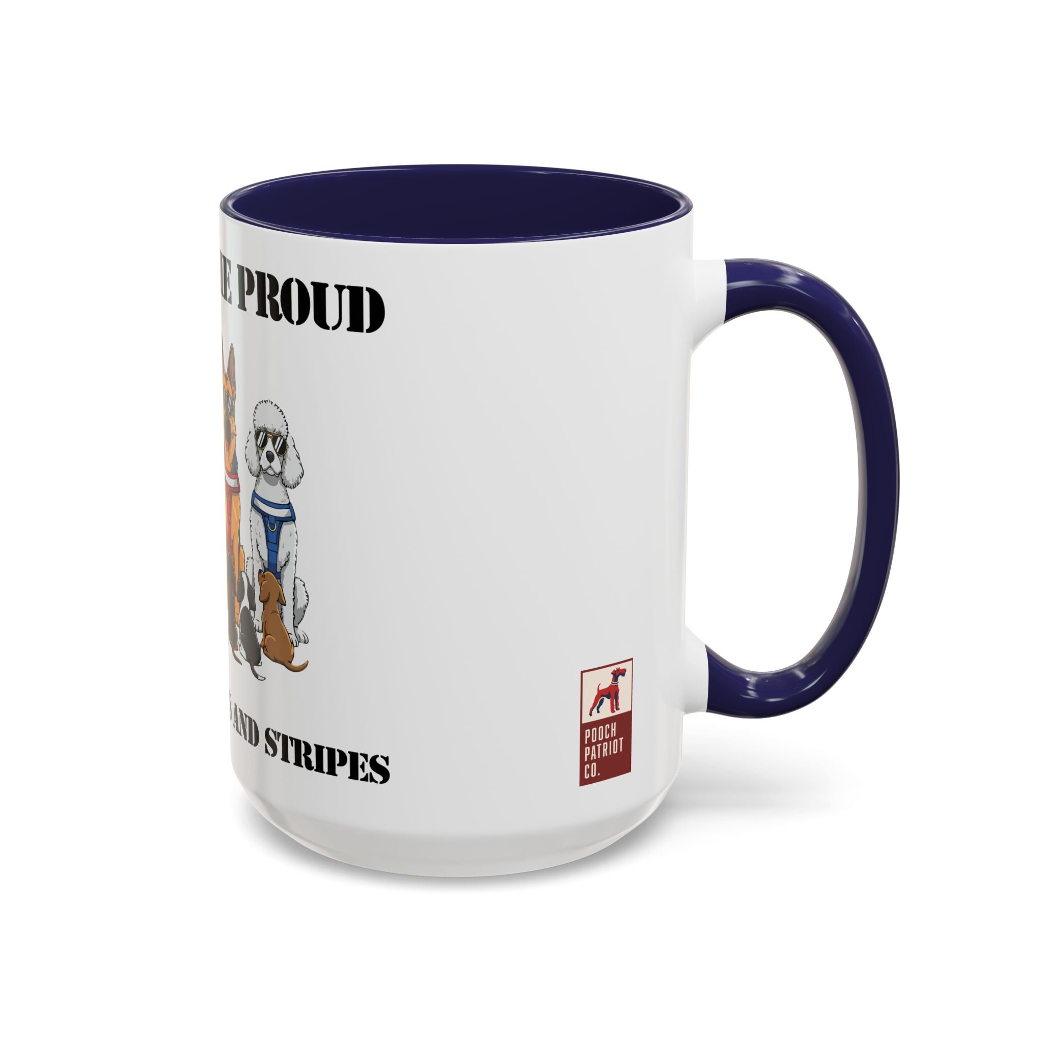Paws & Stripes Heroes Coffee Mug | Pooch Patriot Co.
