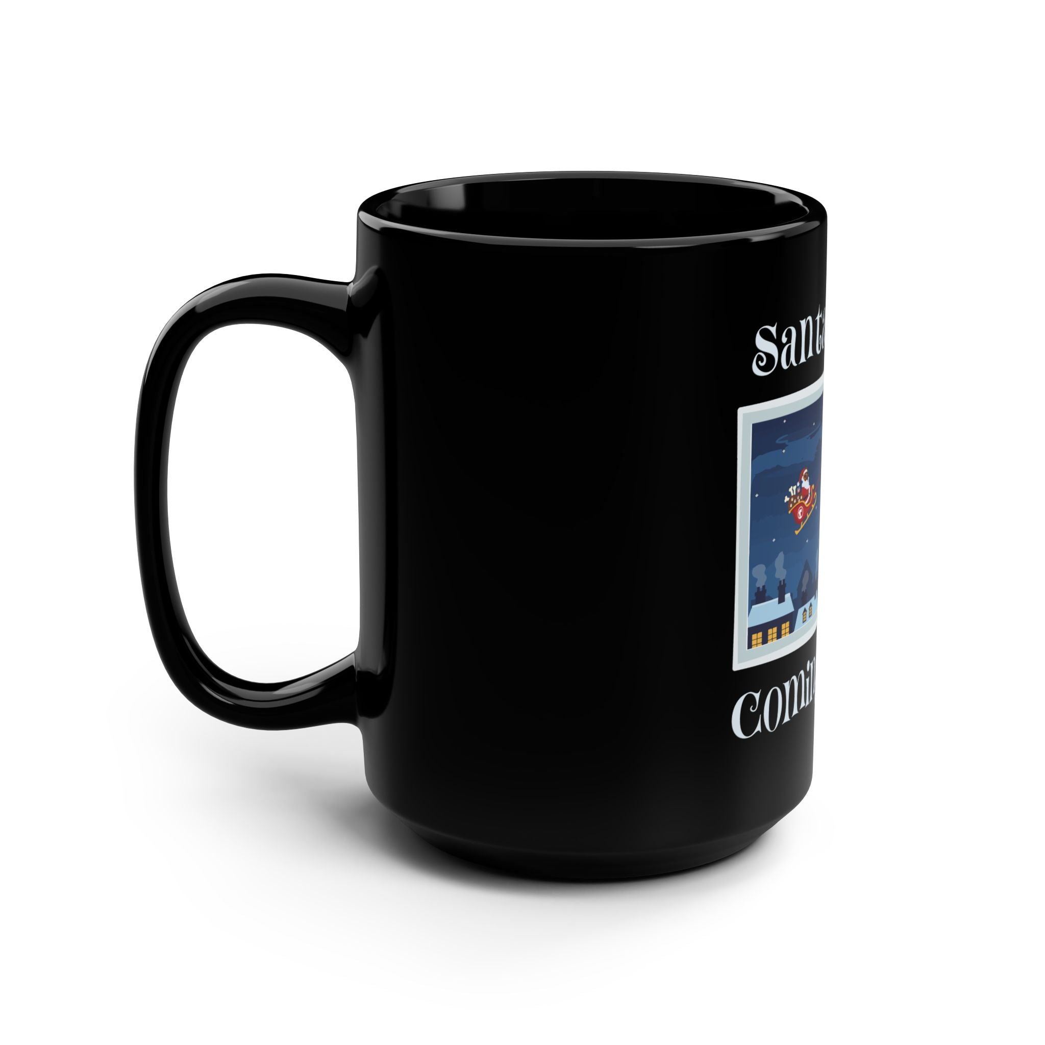 Pooch Patriot “Santa Paws Is Coming to Town” Holiday Mug (15 oz)