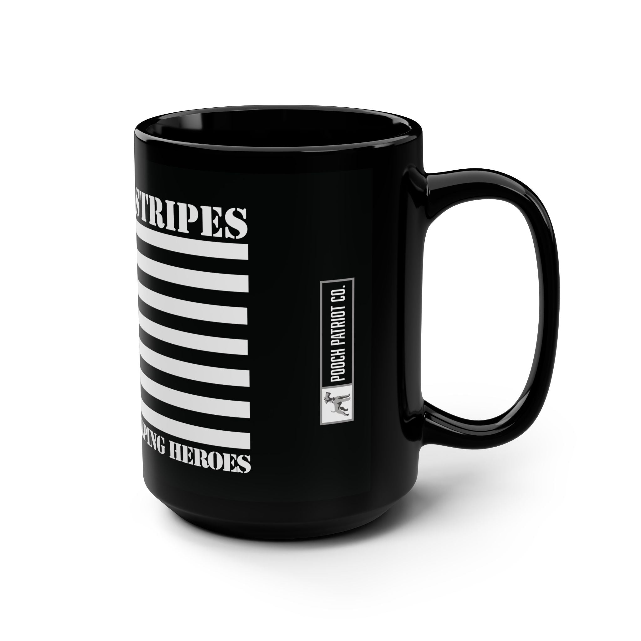 Paws and Stripes Logo Coffee Mug | Pooch Patriot Co.
