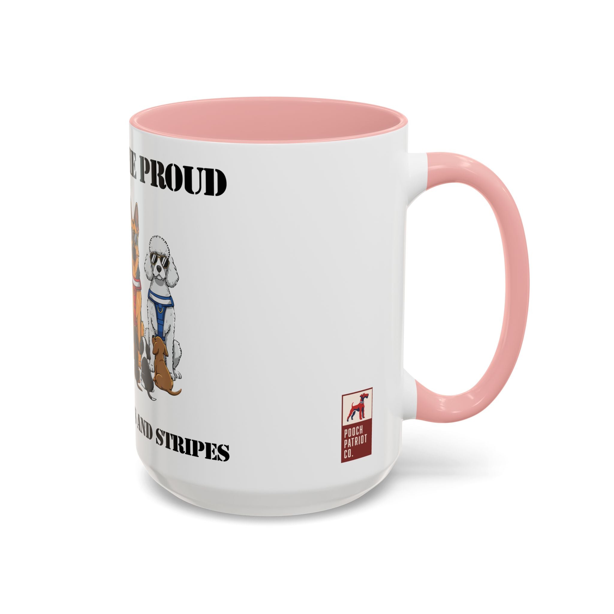 Paws & Stripes Heroes Coffee Mug | Pooch Patriot Co.
