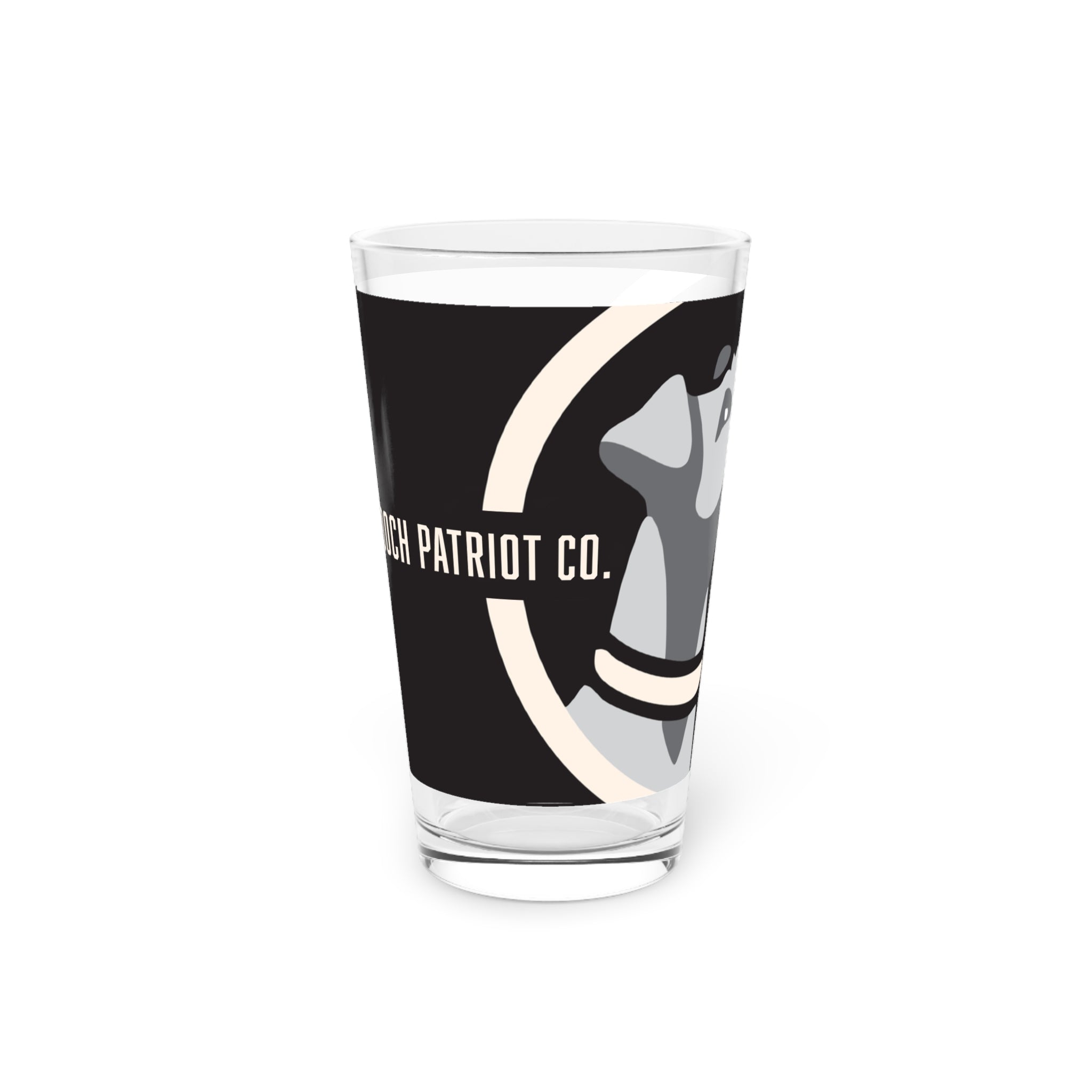 Pooch Patriot Pint Glass (16 oz)