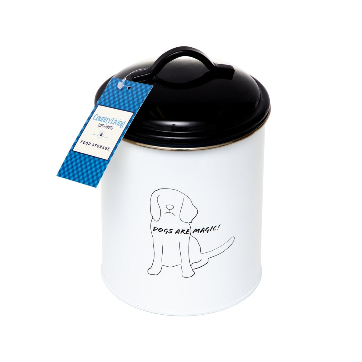 Country Living Pet Treat Canister Set (3 Pieces)