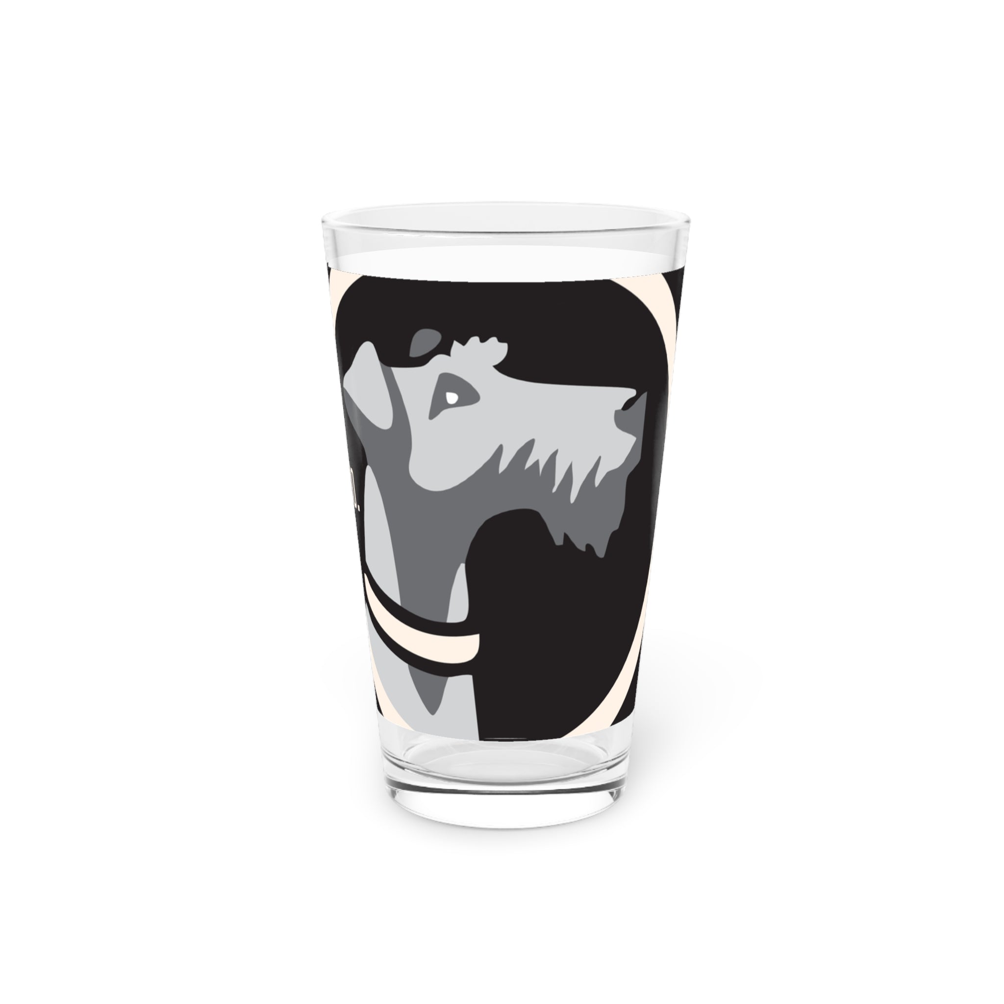 Pooch Patriot Pint Glass (16 oz)