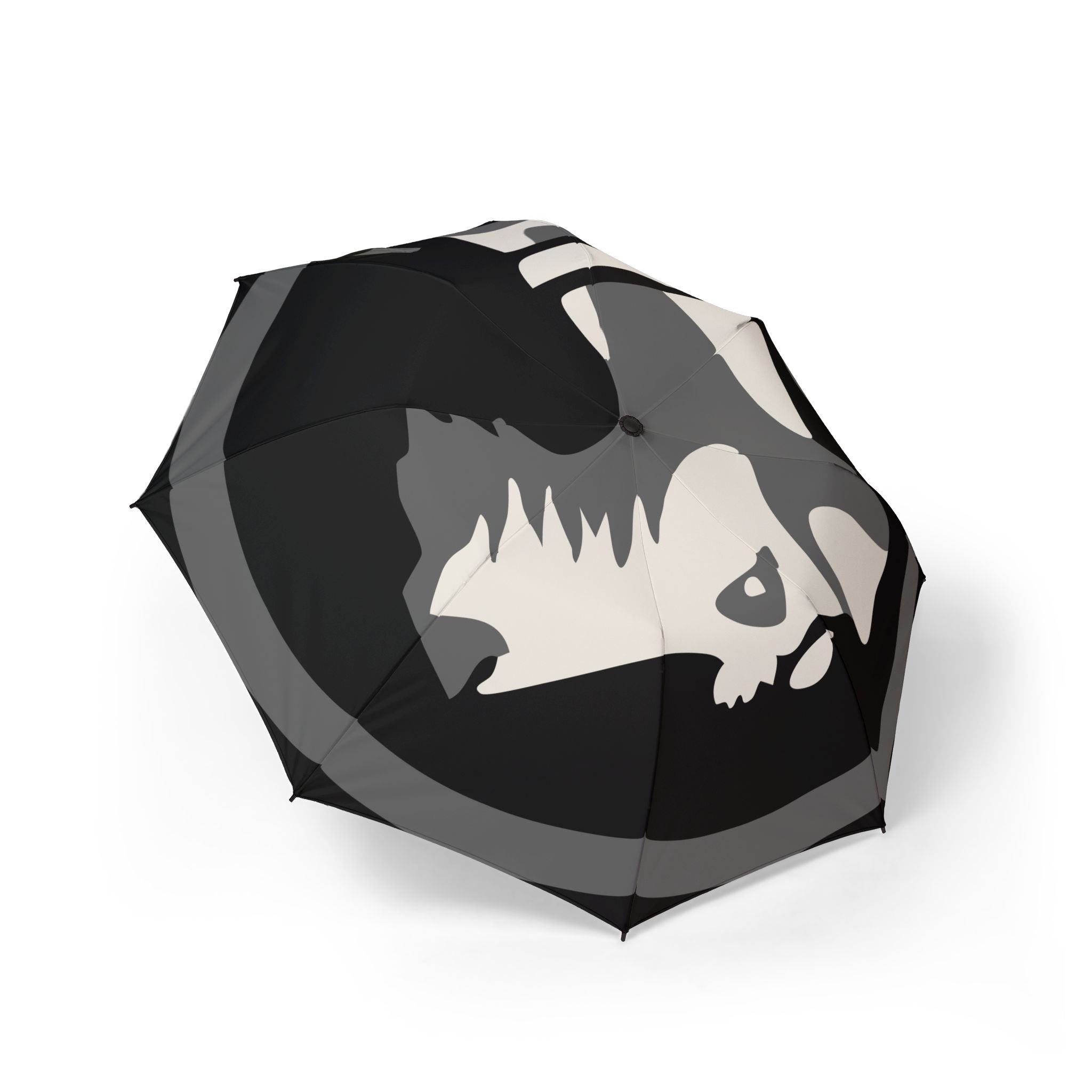 Pooch Patriot Logo Umbrella in Black